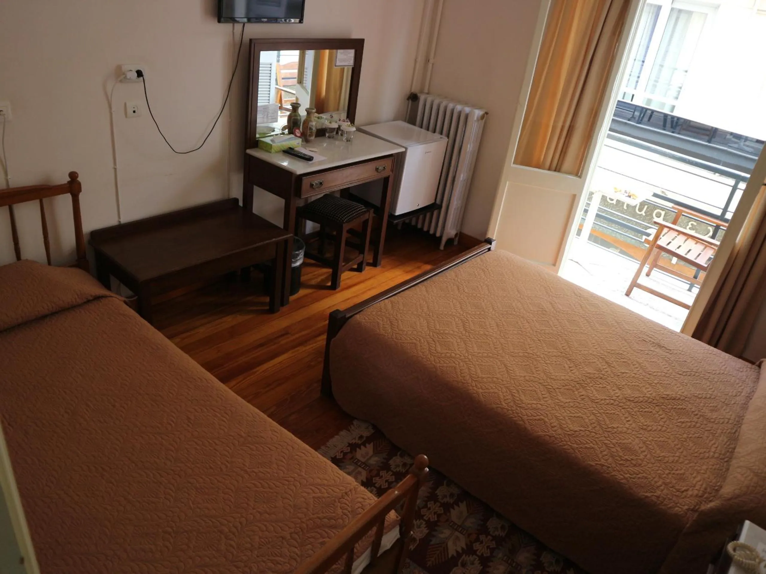 Bed in Acropolis House