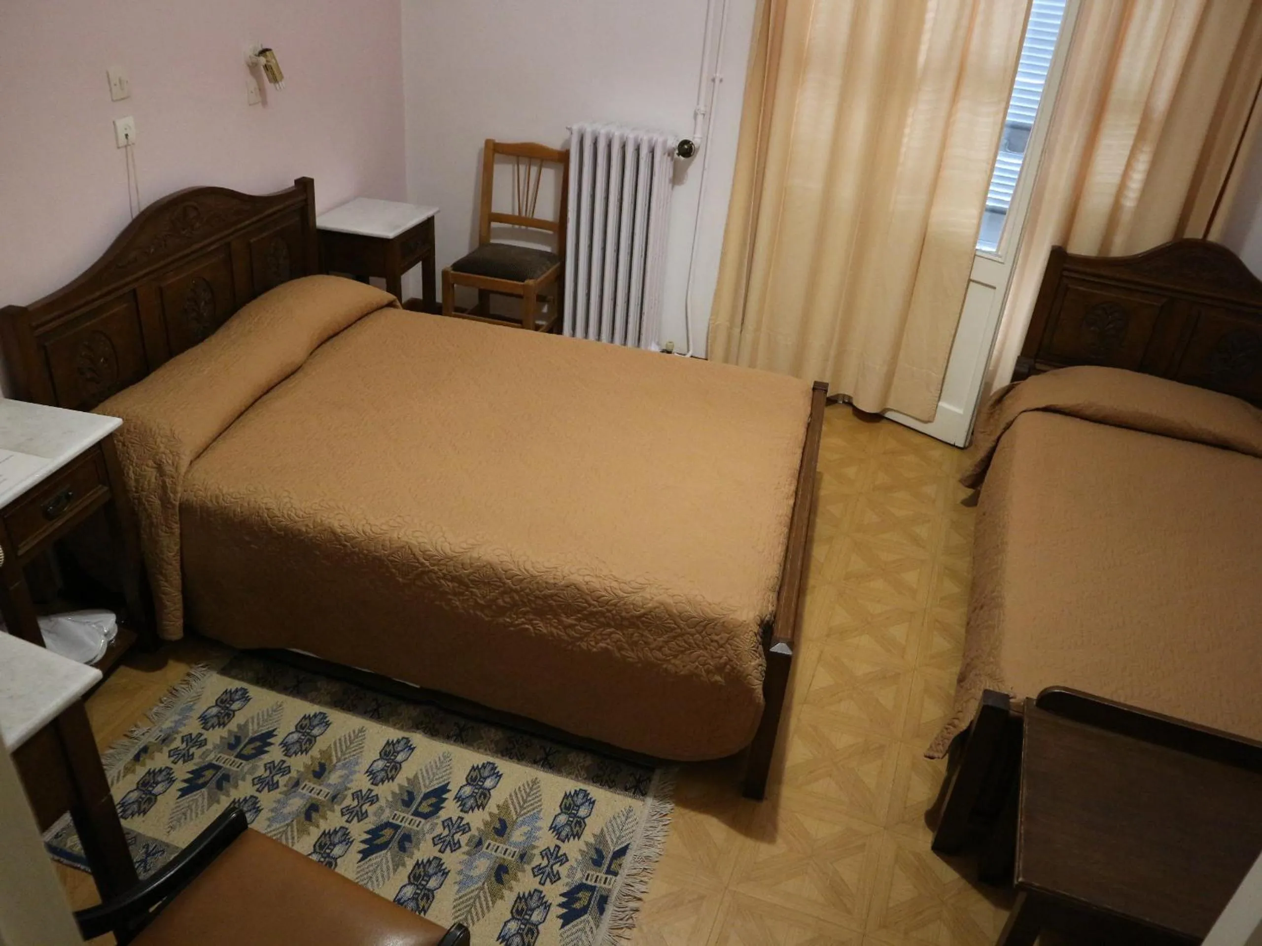 Bed in Acropolis House