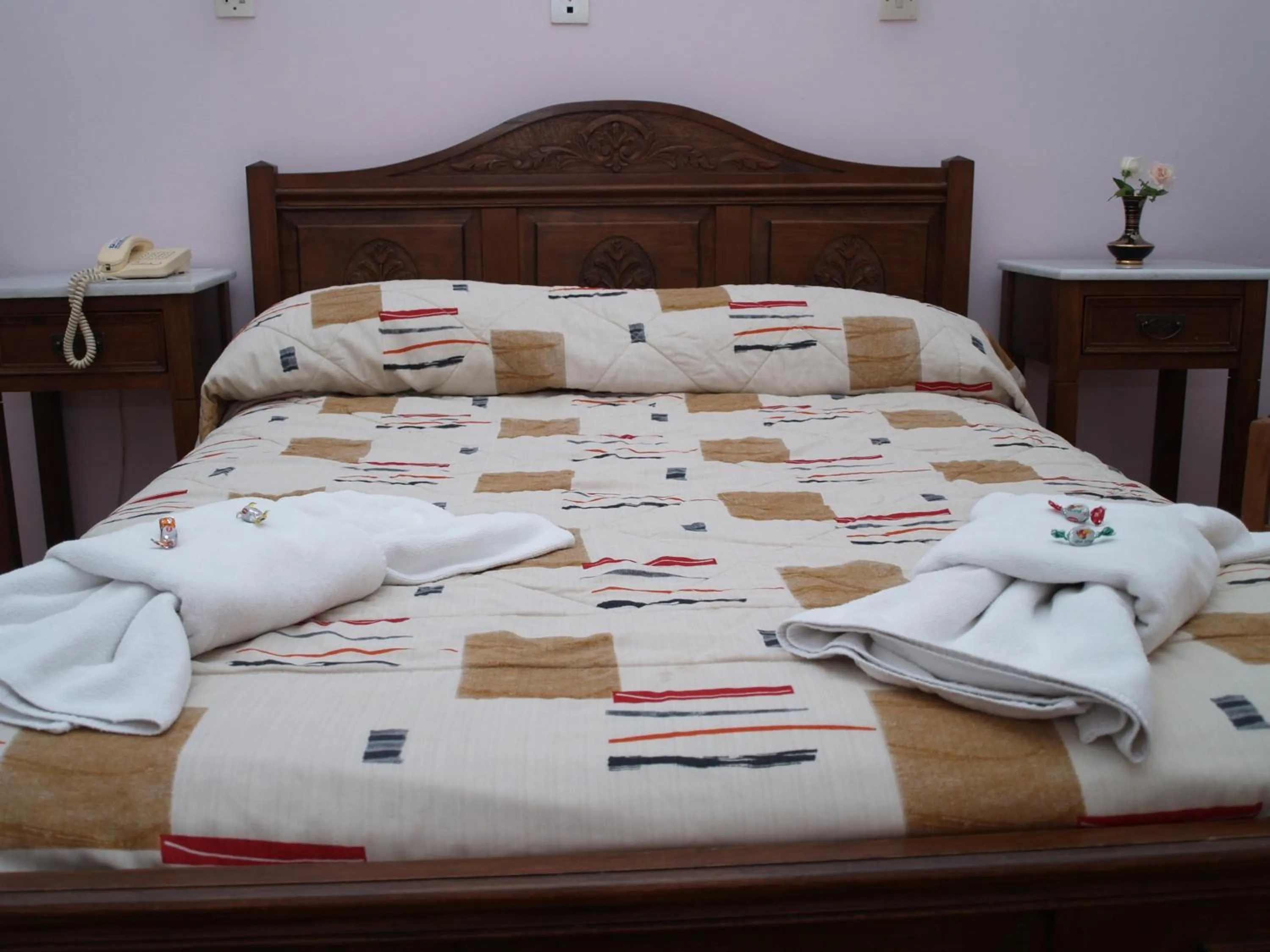 Bed in Acropolis House