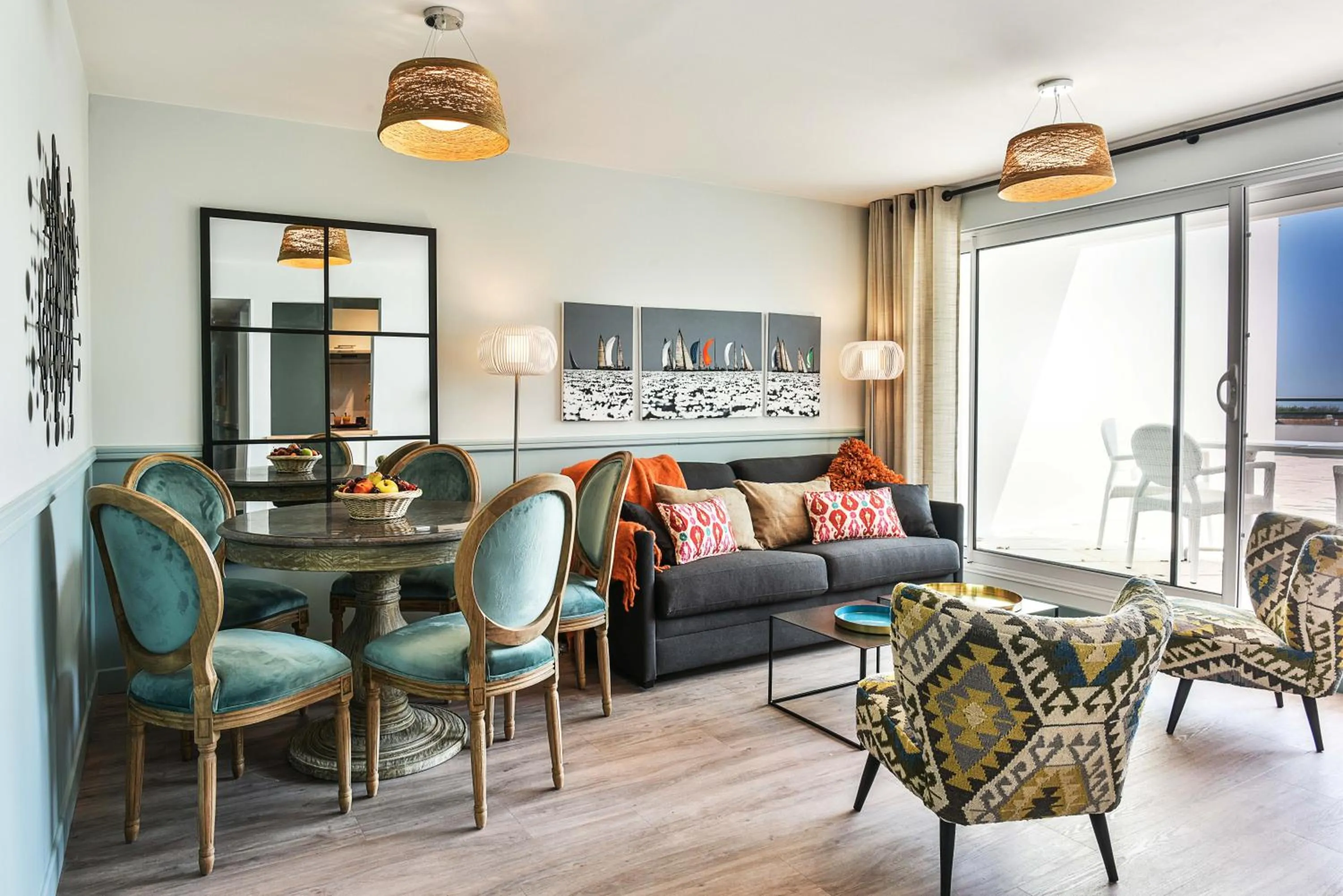 Balcony/Terrace in Hôtel La Réserve