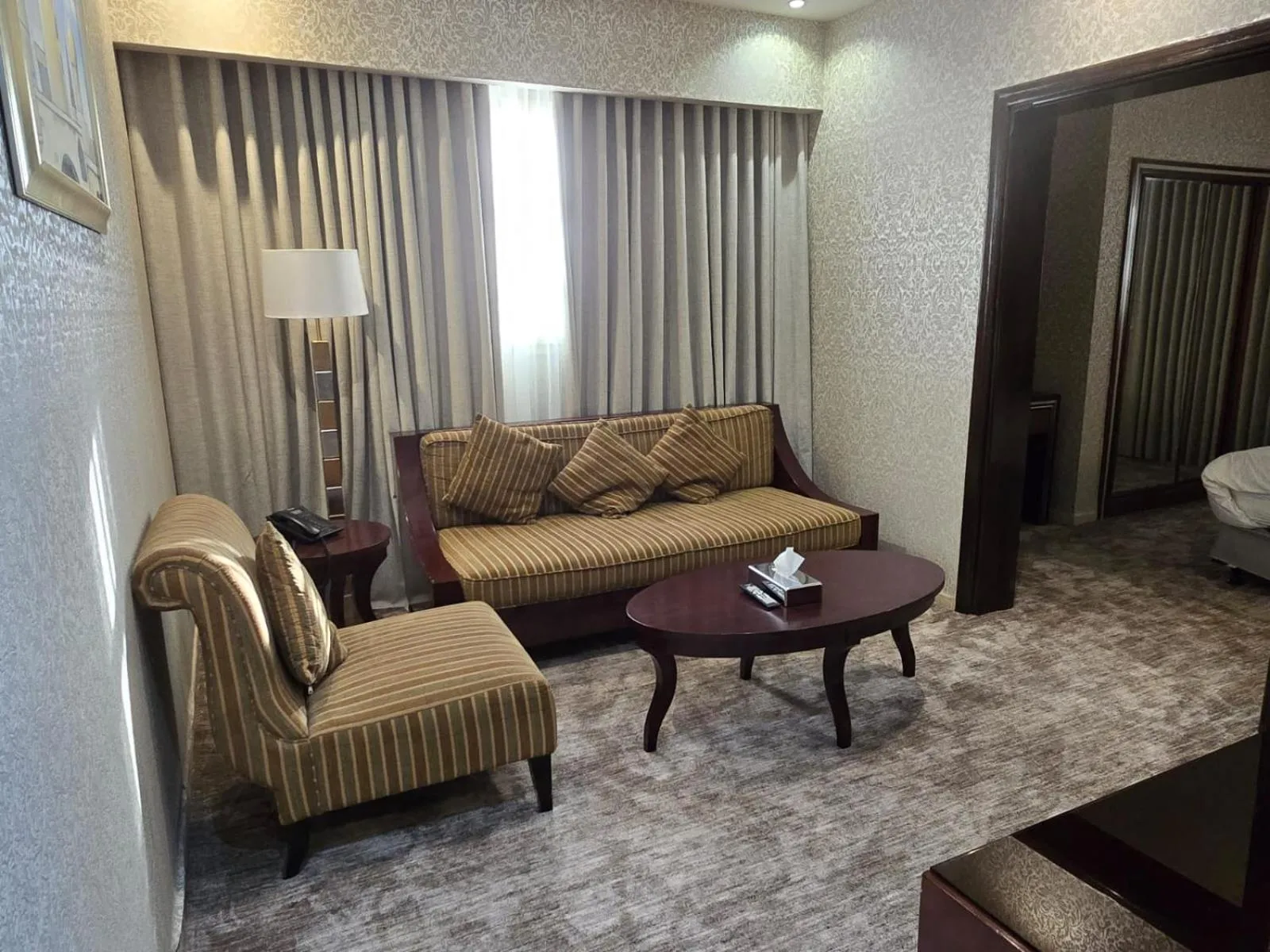 Seating area in Ekono Hotel