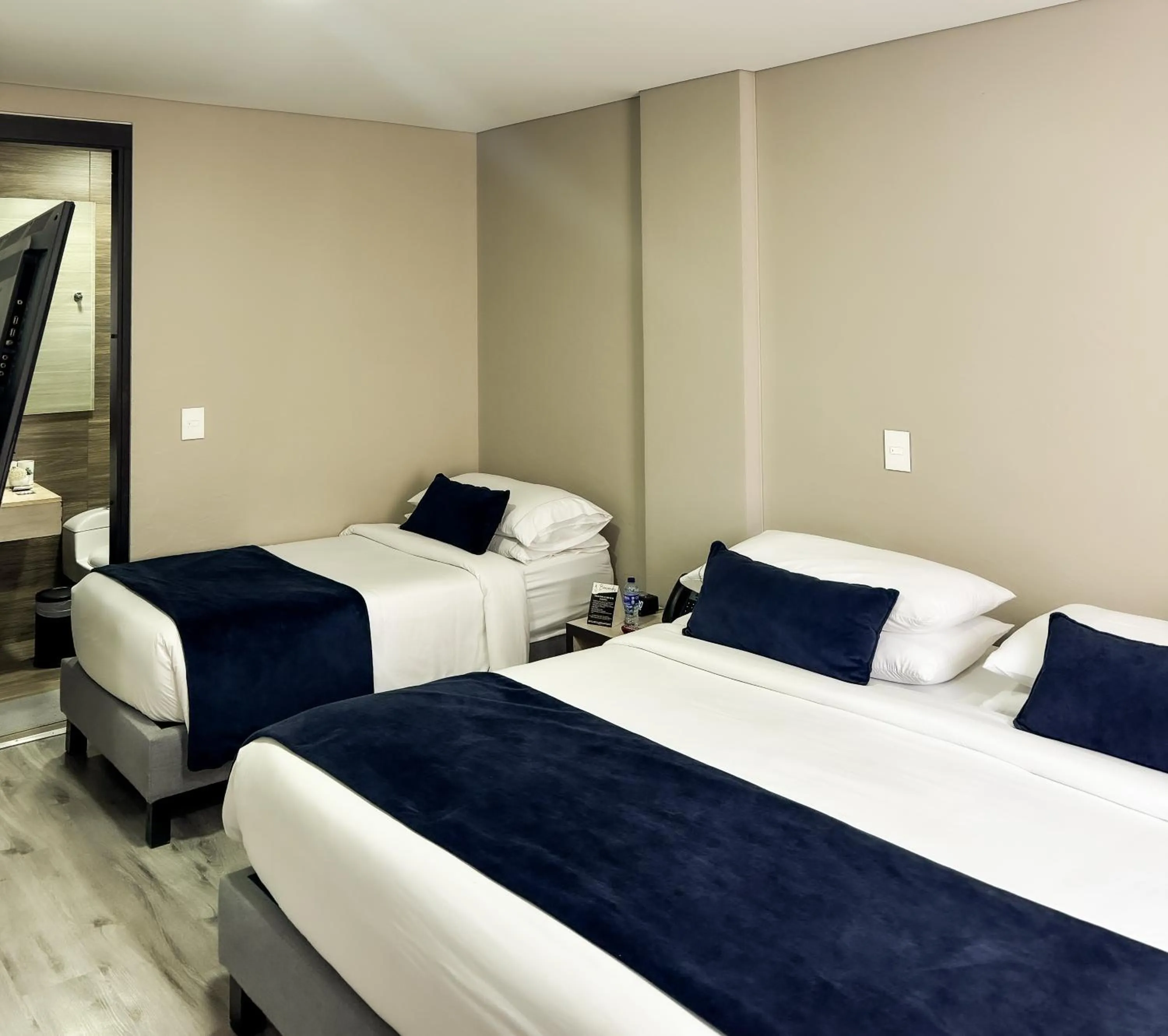 Bed in Hotel WLH Silver Bogota - White Lighthouse