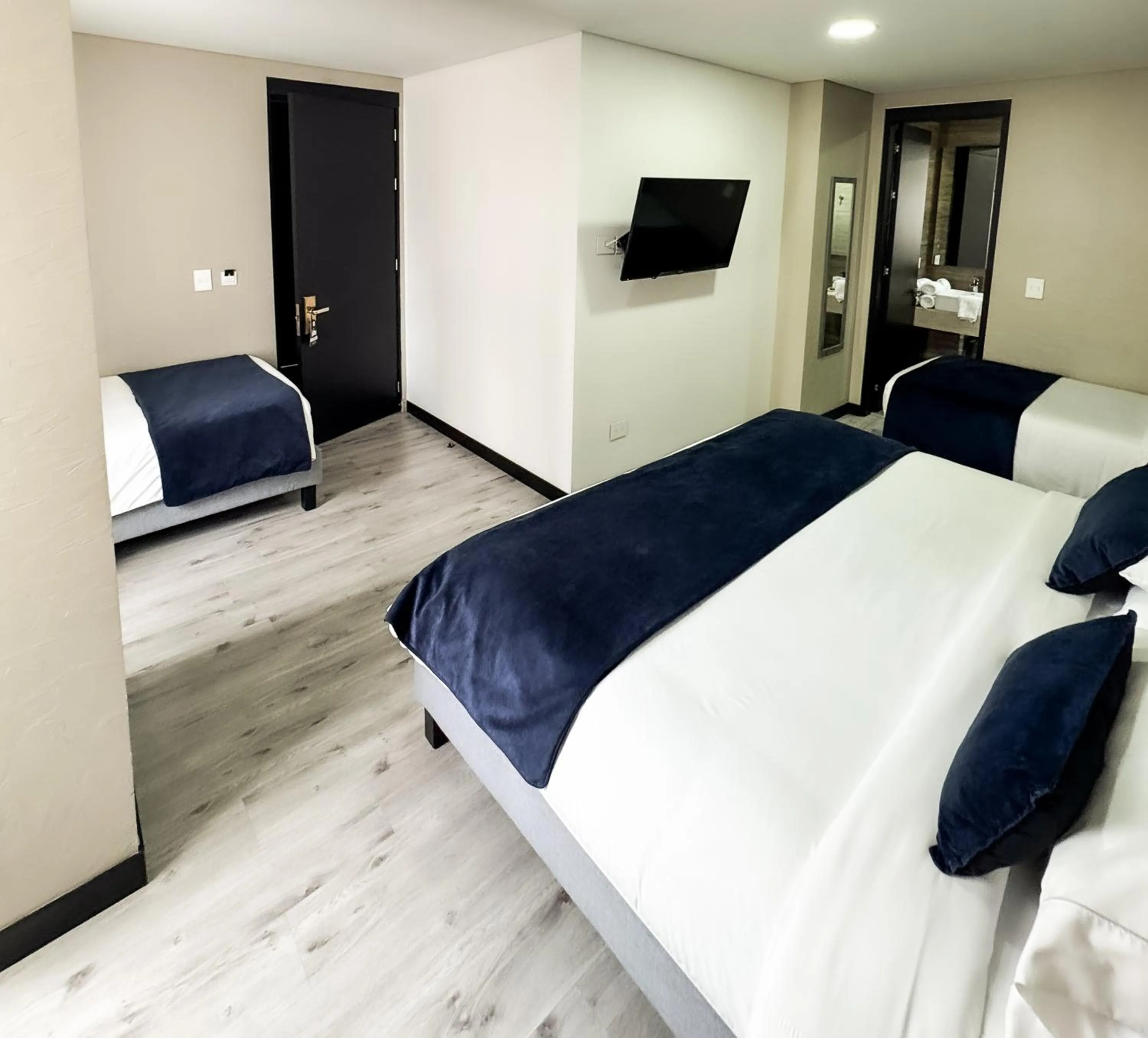 Bed in Hotel WLH Silver Bogota - White Lighthouse