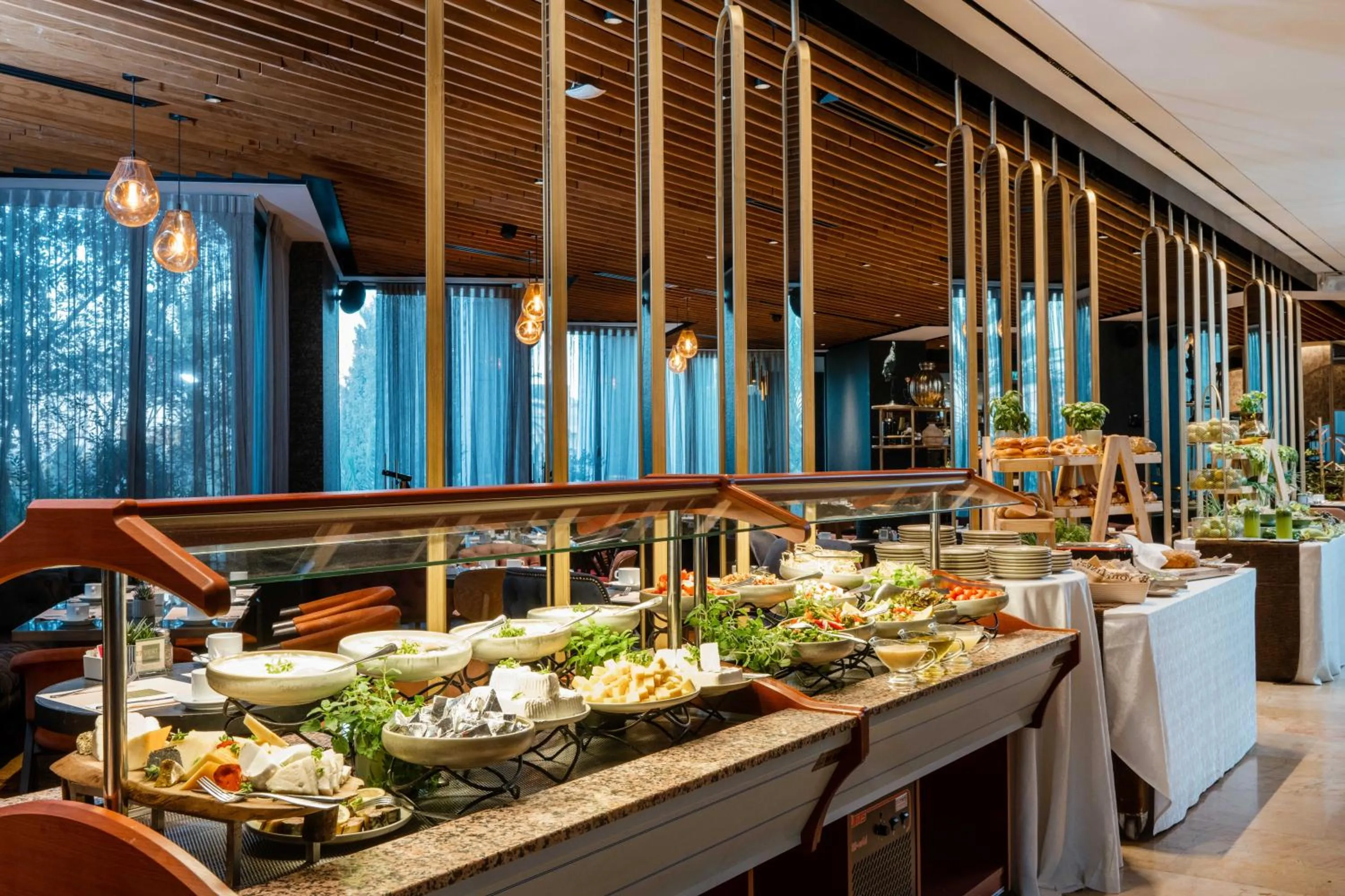 Buffet breakfast in VERT Jerusalem by AFI Hotel
