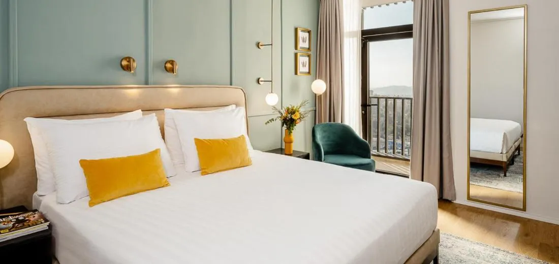 Bed in VERT Jerusalem by AFI Hotel