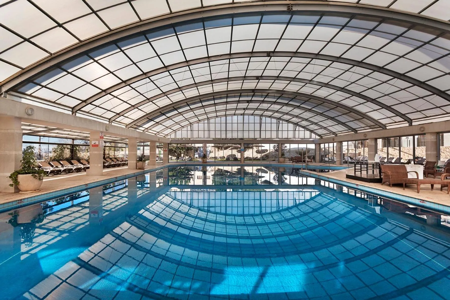 Swimming pool in VERT Jerusalem by AFI Hotel