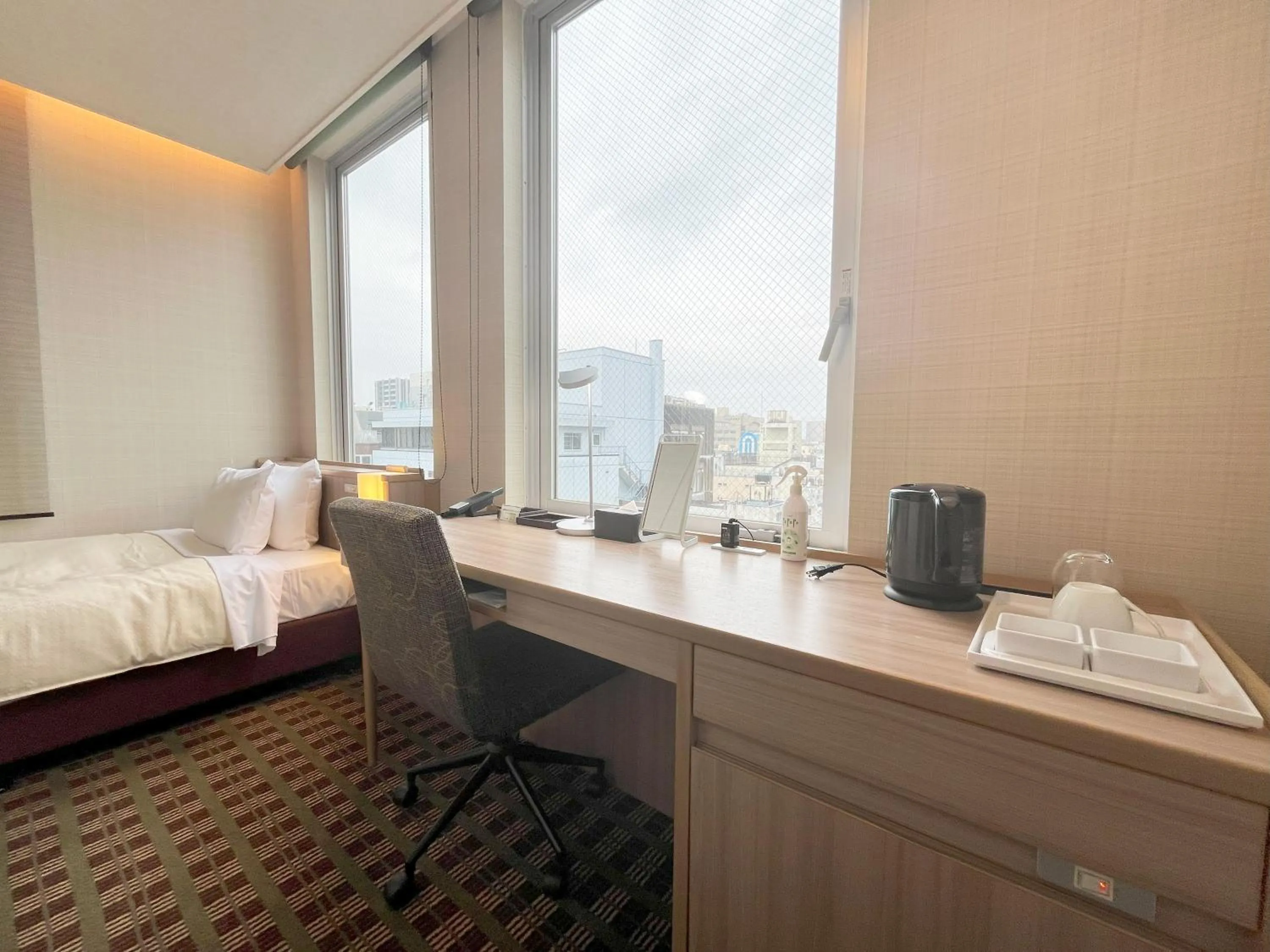 Bed in Garden Hotel Shizuoka