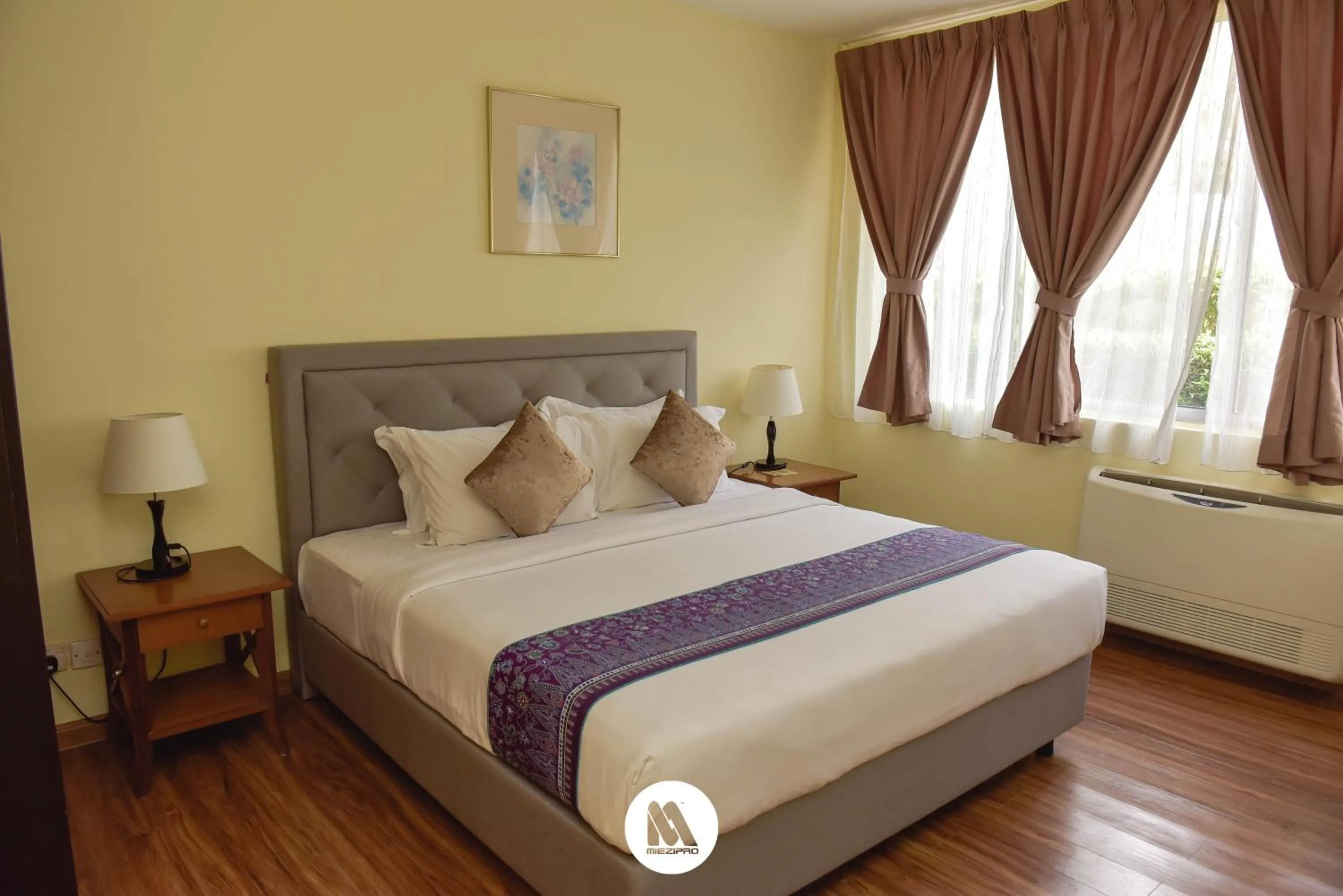 Bed in Lotus Desaru Beach Resort & Spa