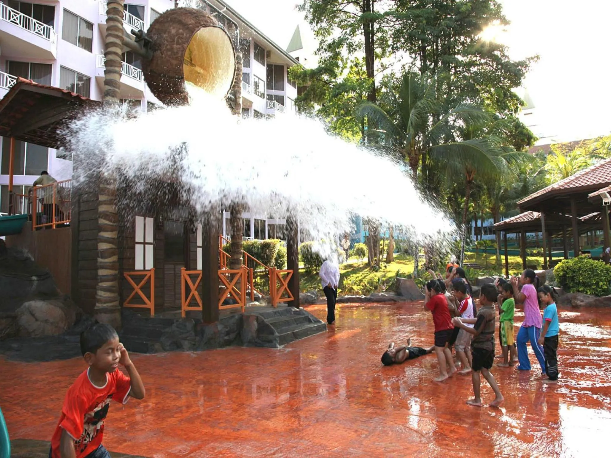 Aqua park in Lotus Desaru Beach Resort & Spa