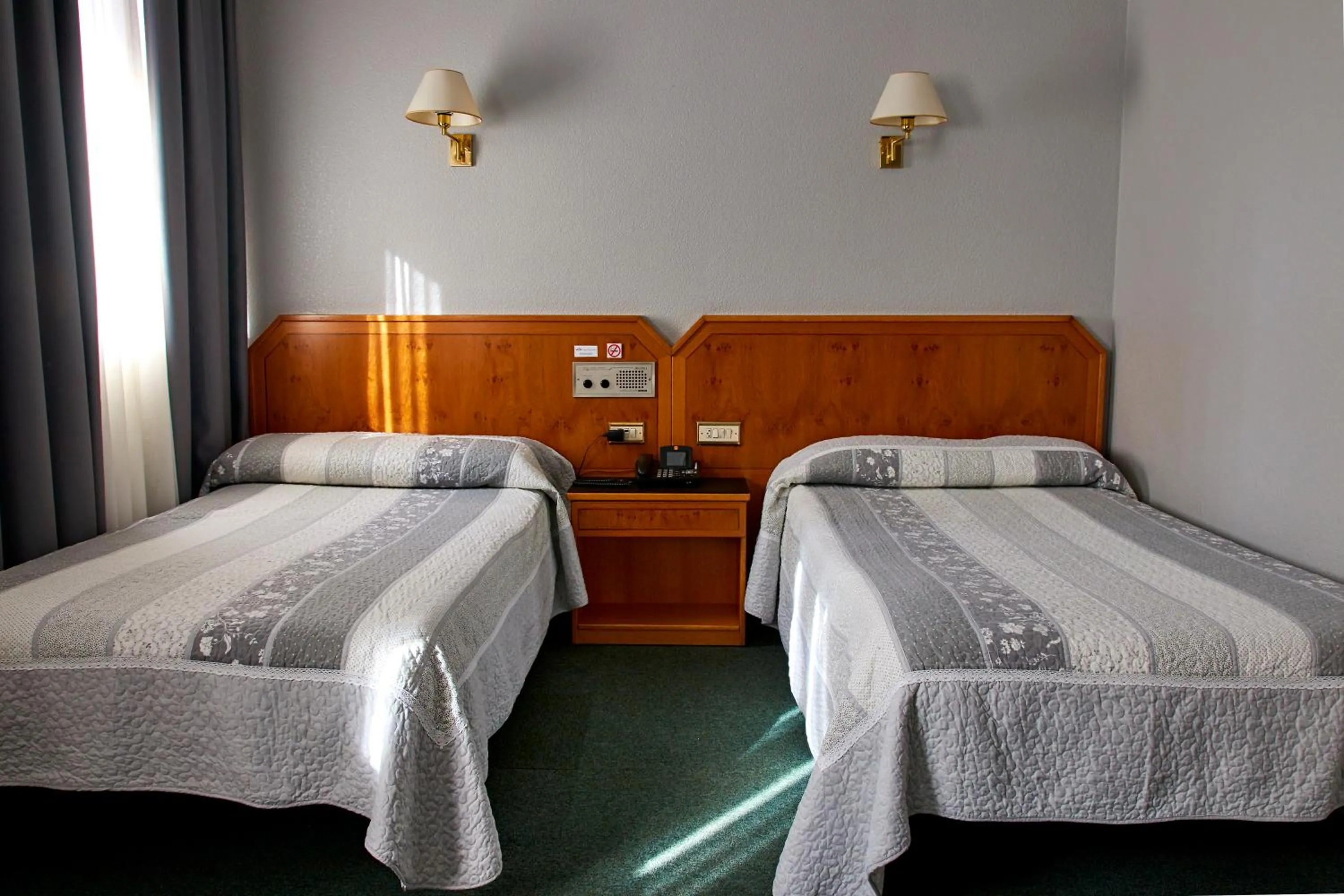 Bed in Hotel San Jorge