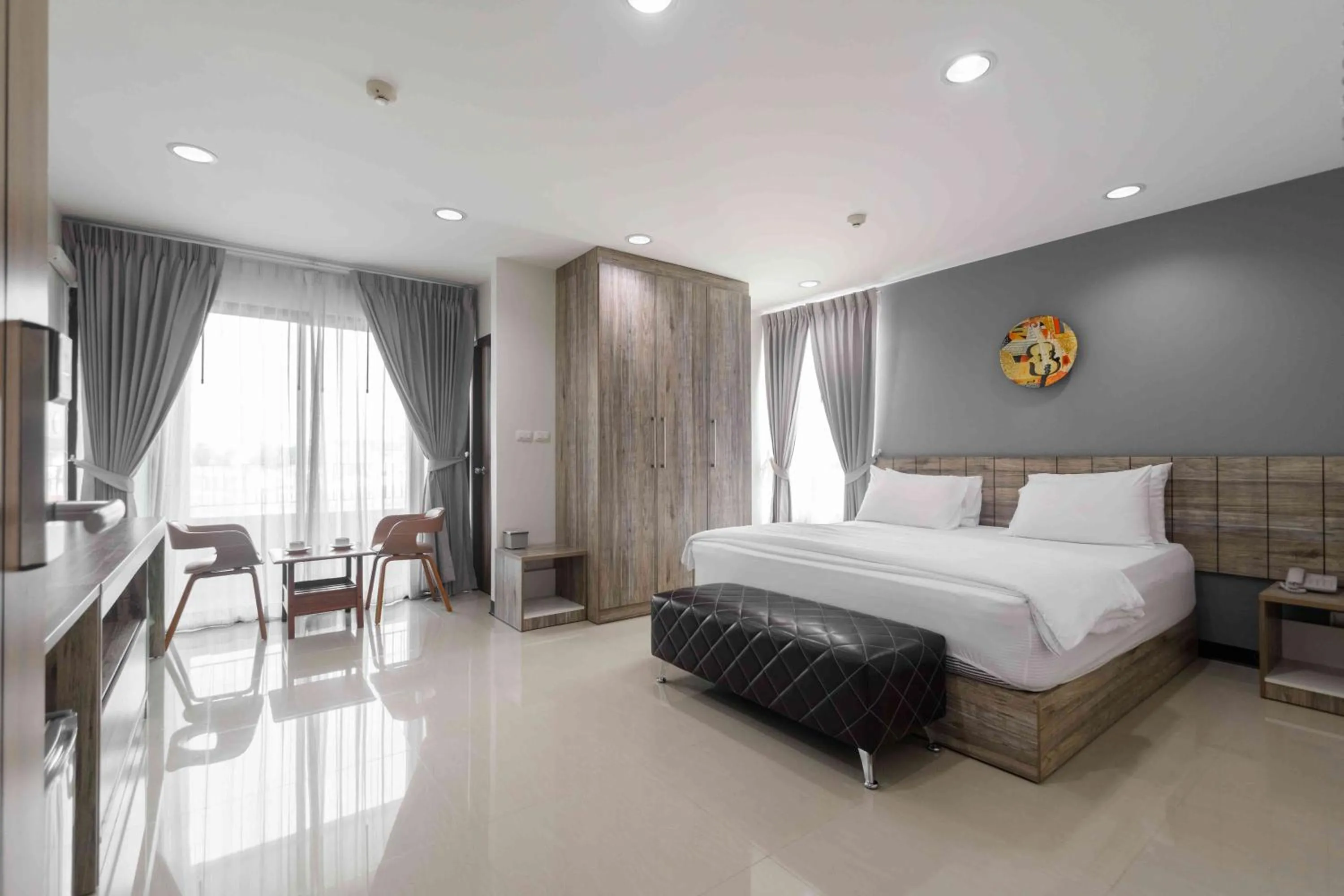 Photo of the whole room, Bed in Glai Gan Place Hotel