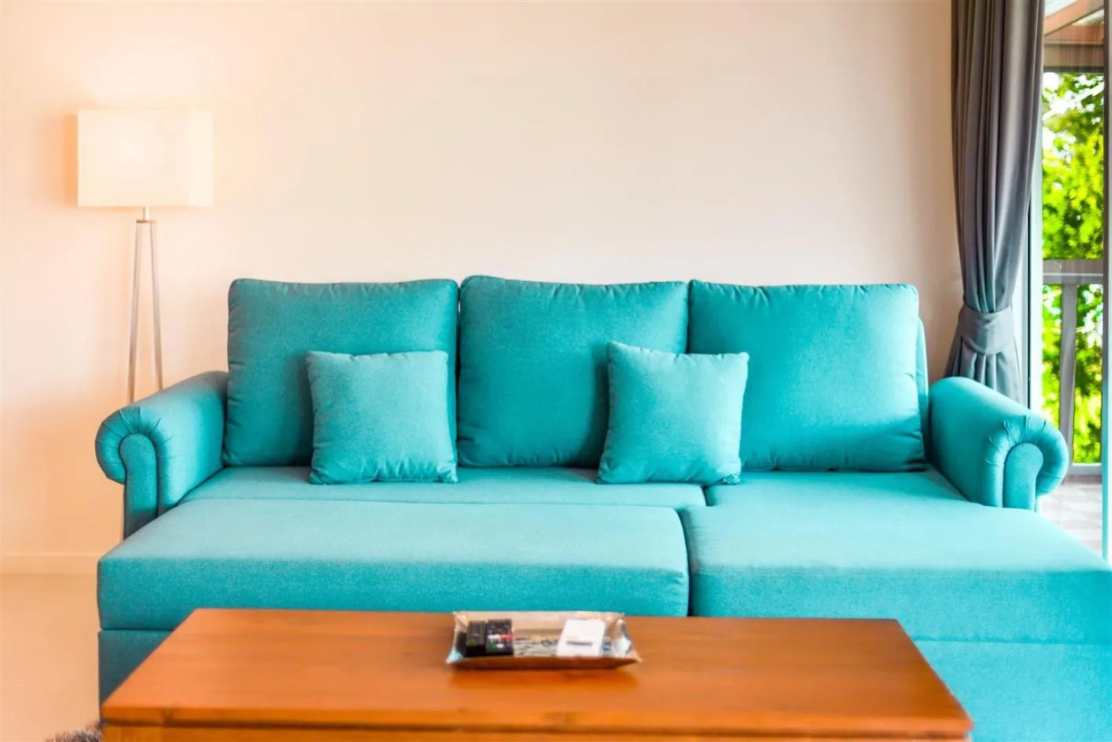 Living room in Palm Beach Resort