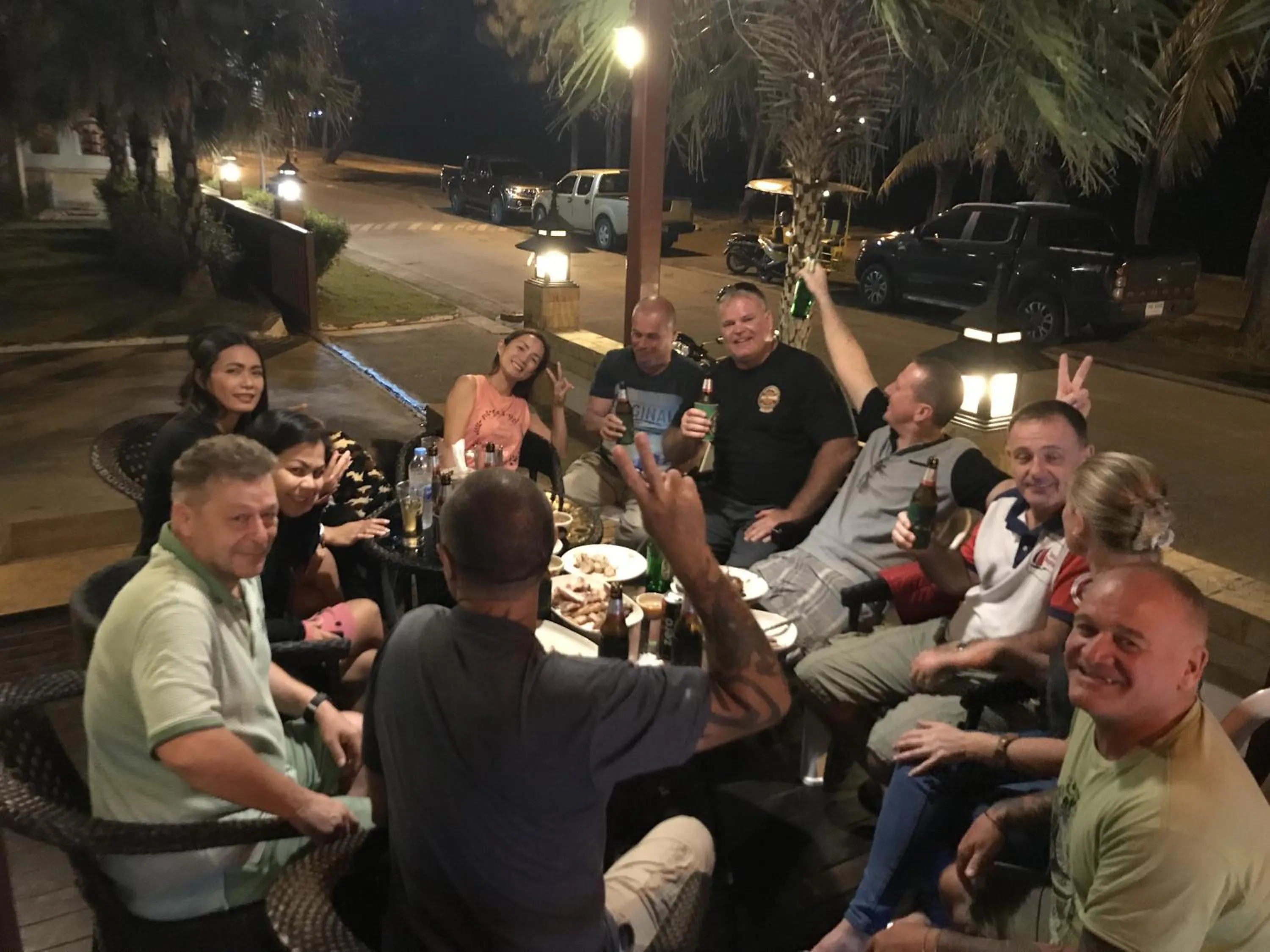 Alcoholic drinks in Palm Beach Resort