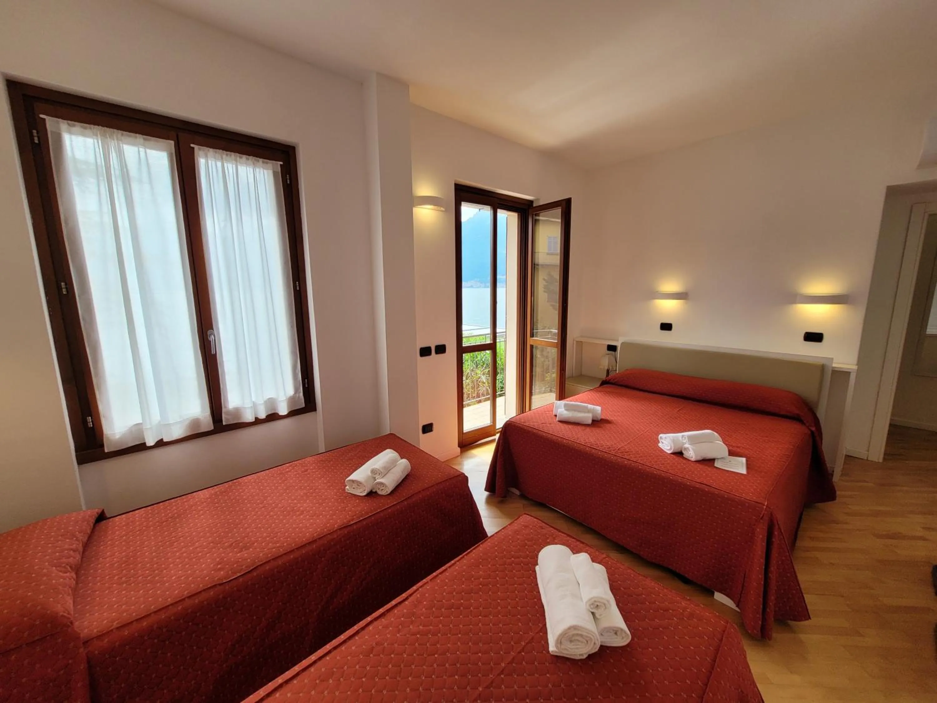 Bedroom, Bed in Hotel Meridiana