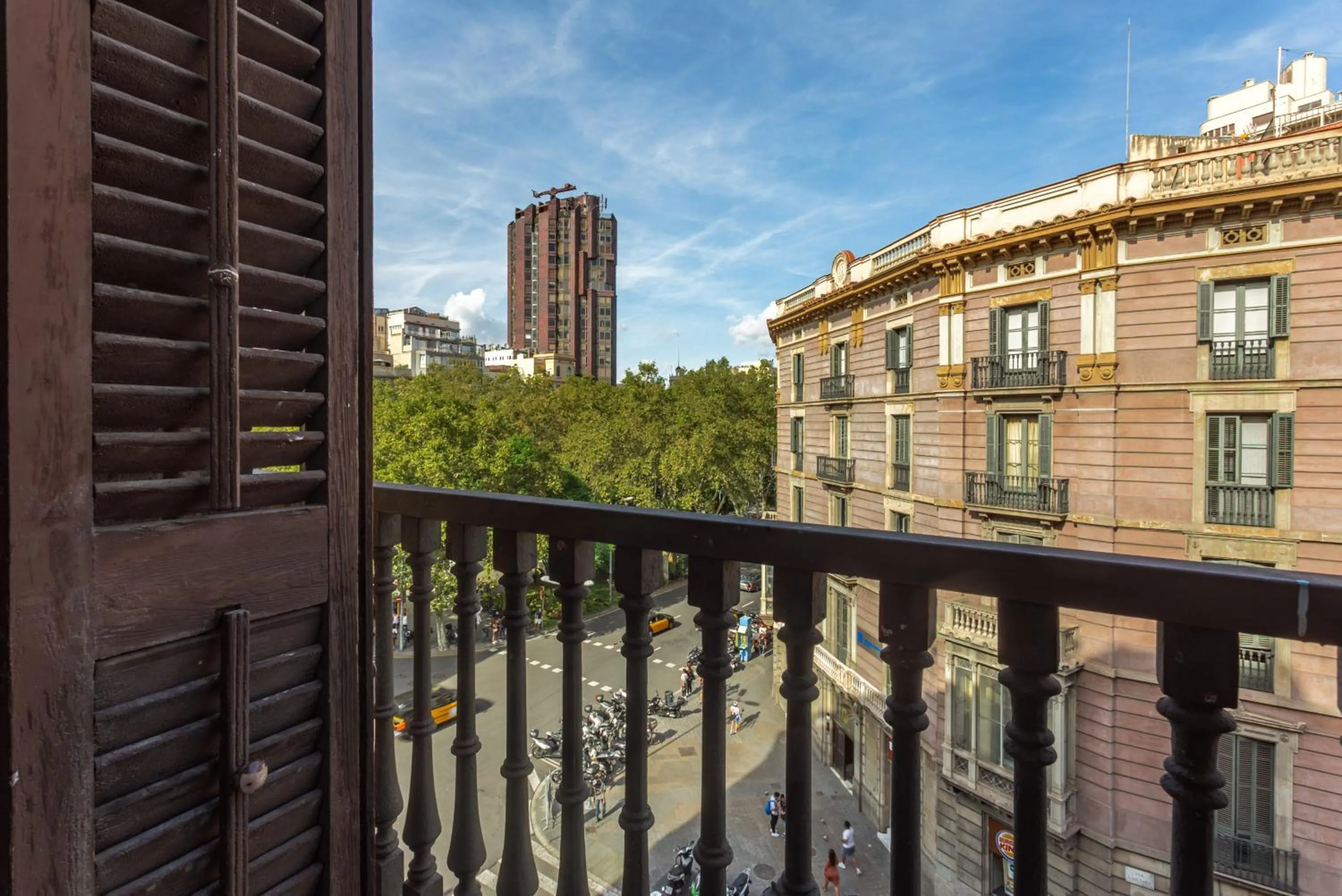 City view in Fontanella Green House