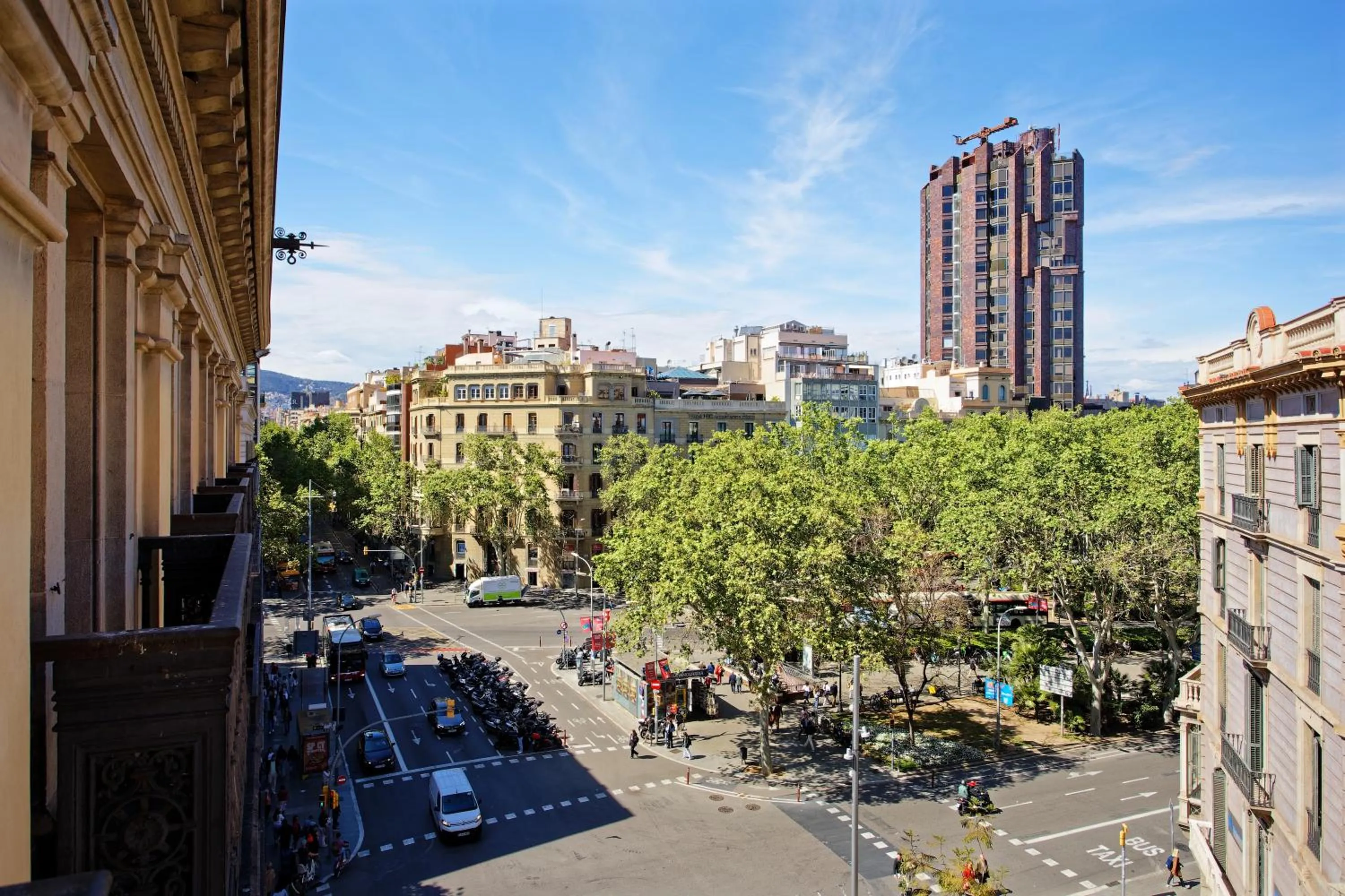 View (from property/room) in Fontanella Green House