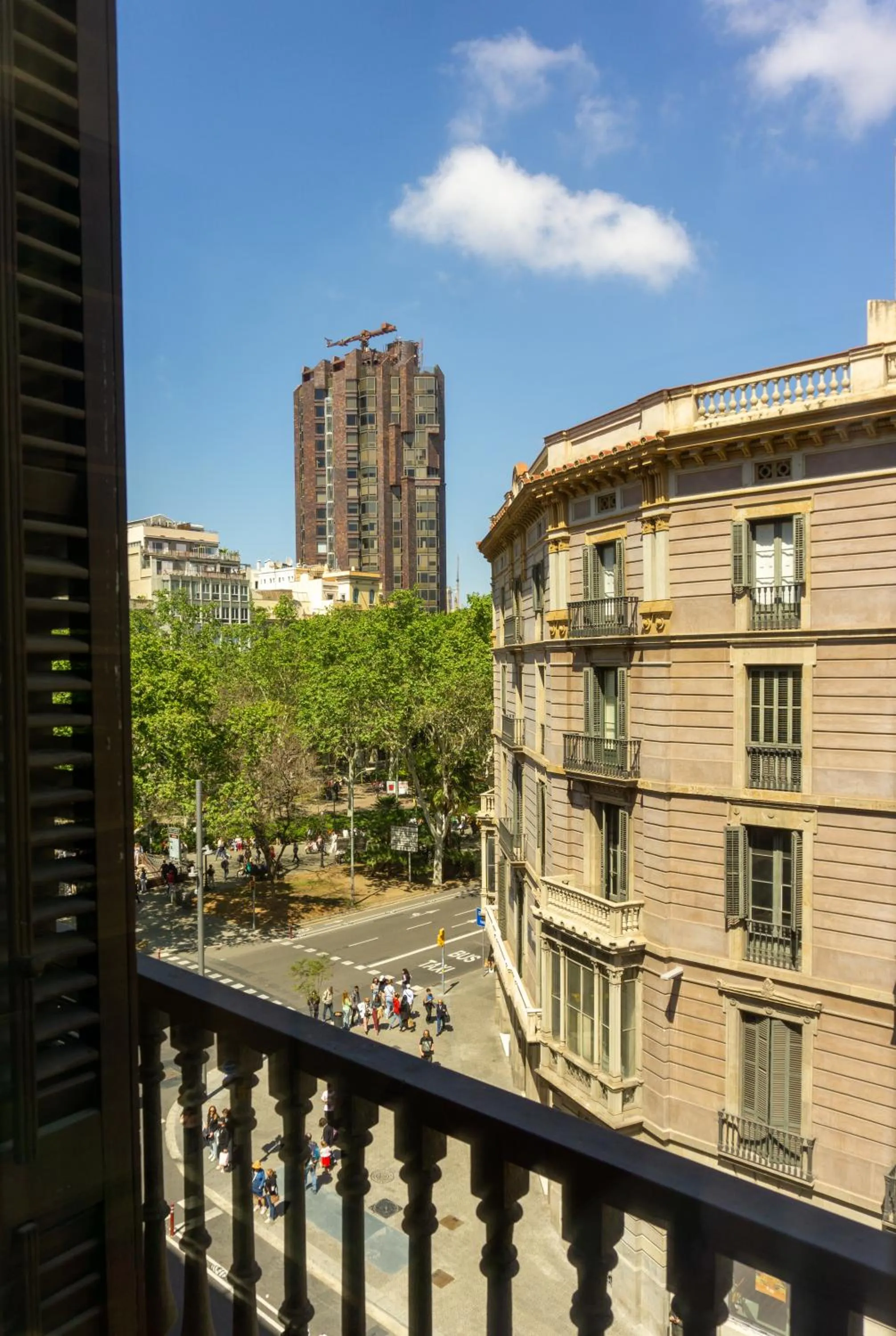 View (from property/room) in Fontanella Green House