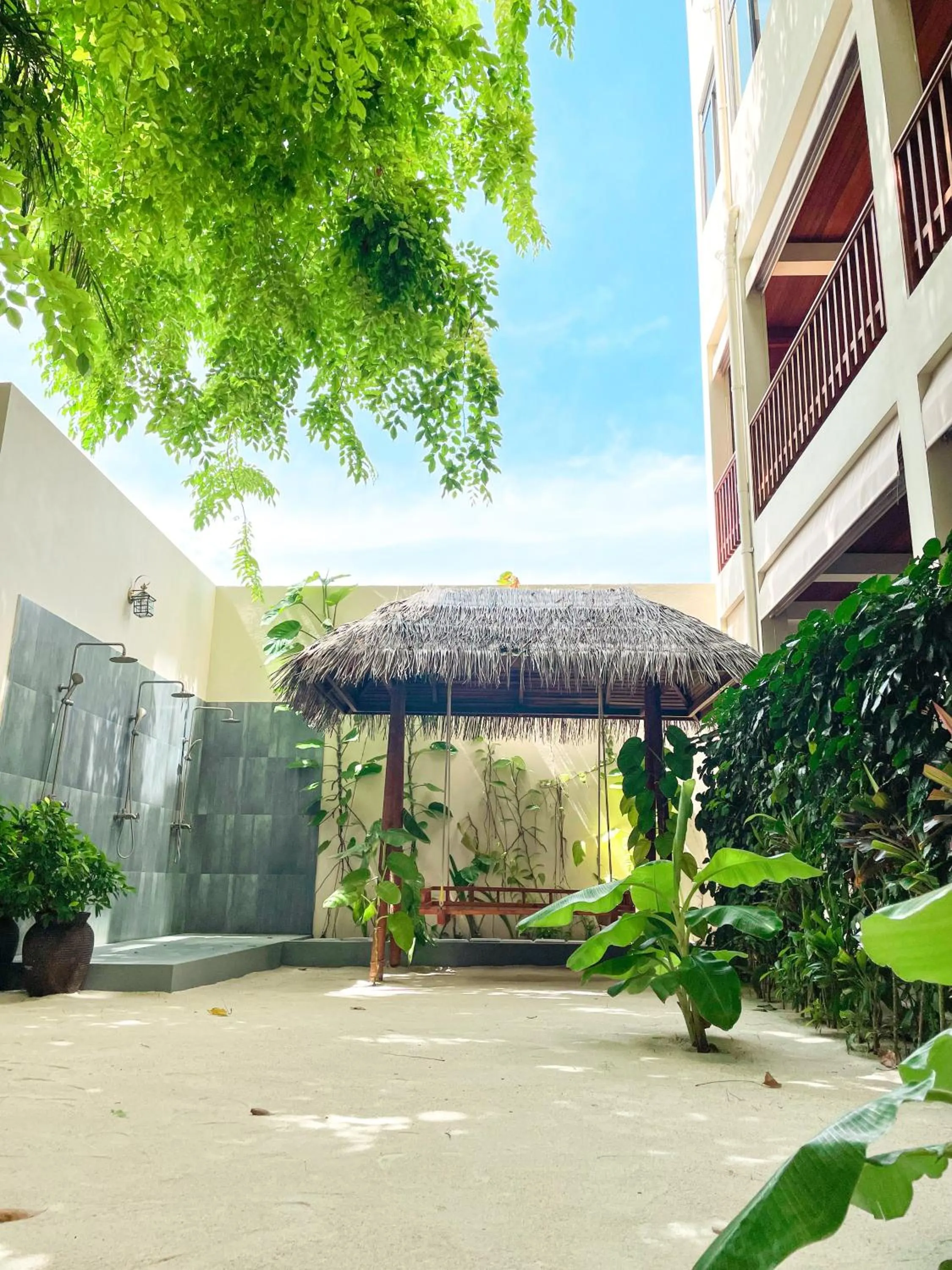 Property building in Araamu Hotels Maldives at Dhiffushi