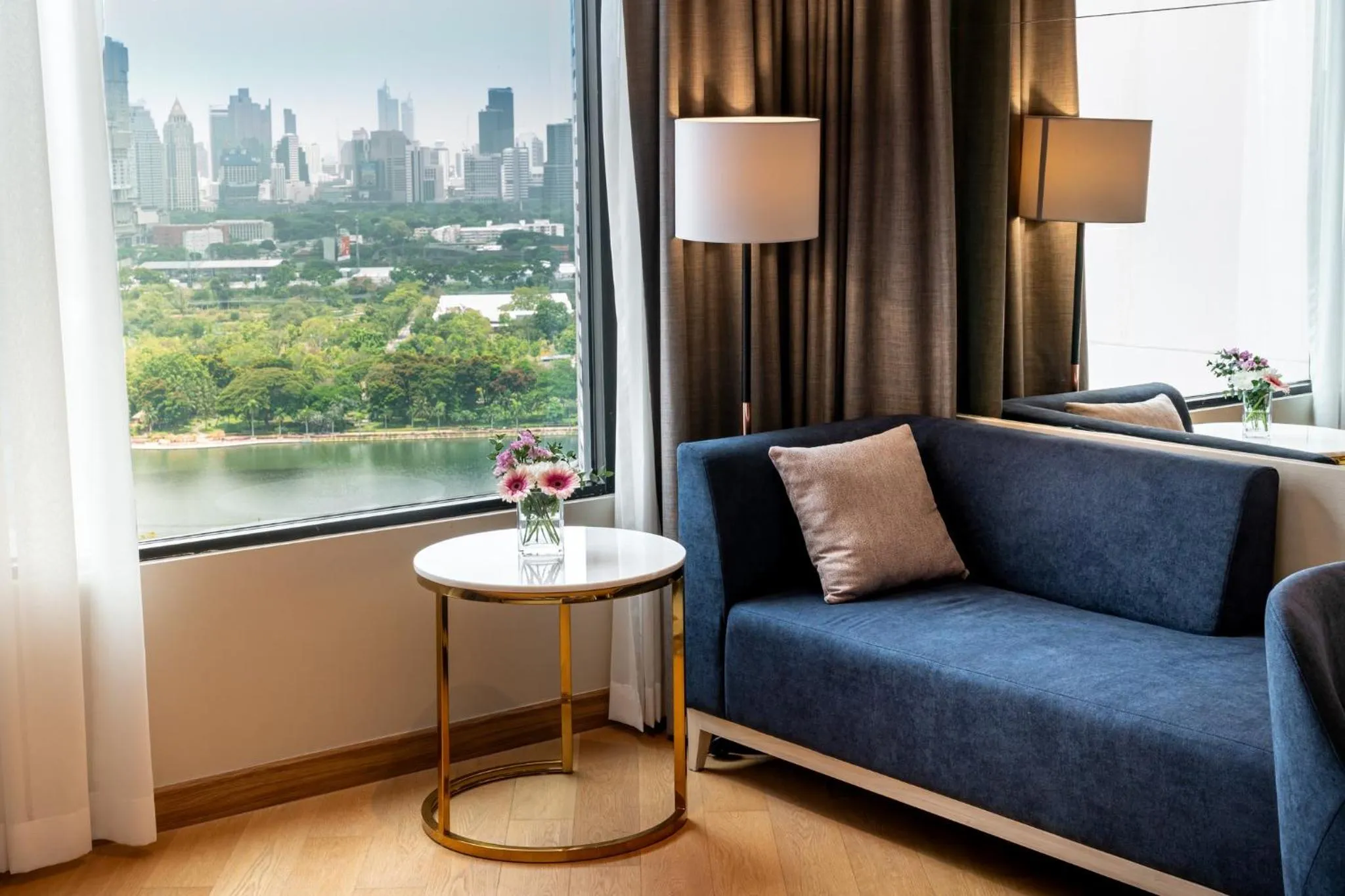 Seating area in Rembrandt Hotel Bangkok