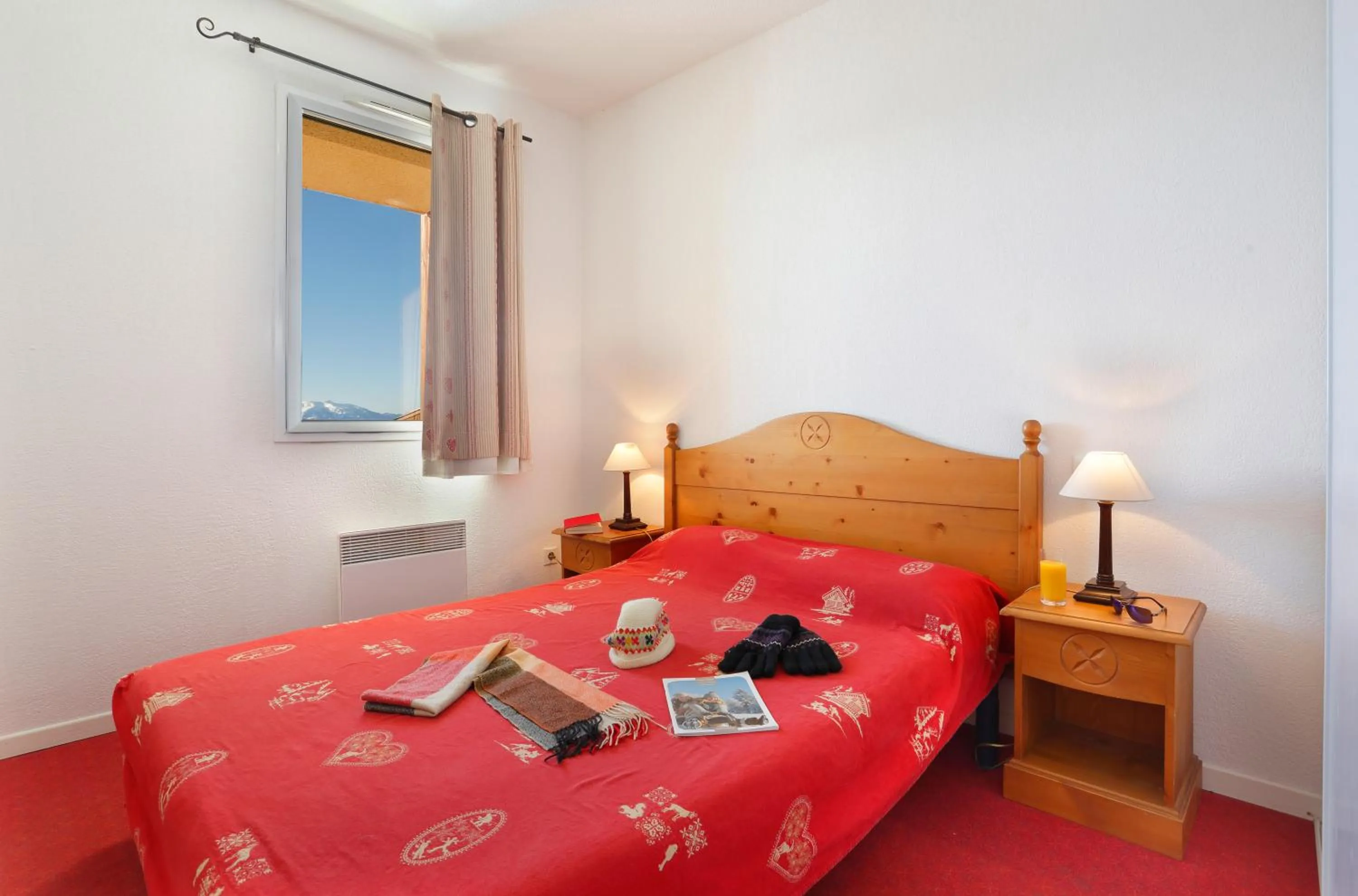 Bedroom in Résidence Néméa Les Chalets Du Belvédère