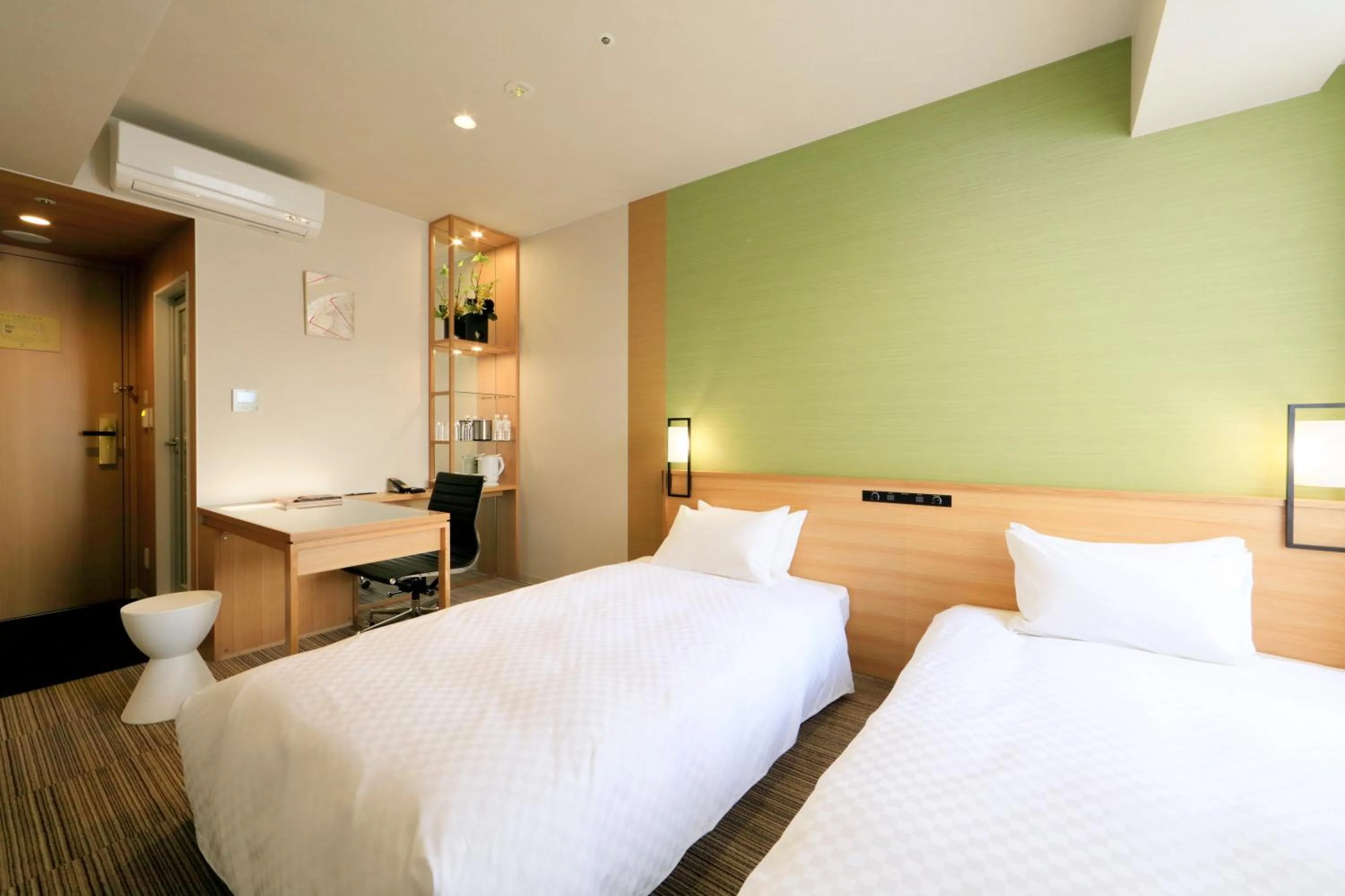 Bedroom, Bed in Candeo Hotels Hiroshima Hatchobori