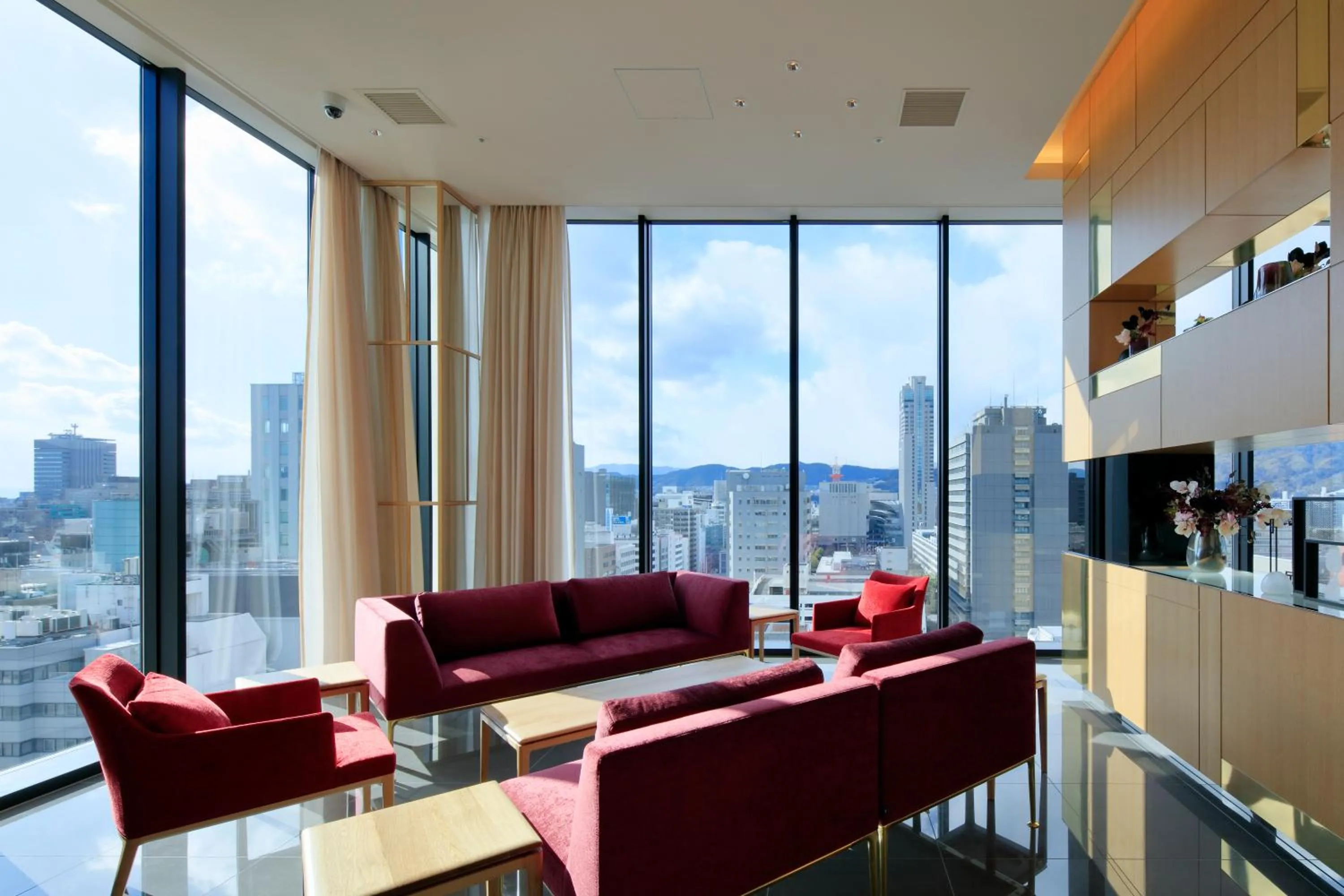 Lobby or reception in Candeo Hotels Hiroshima Hatchobori