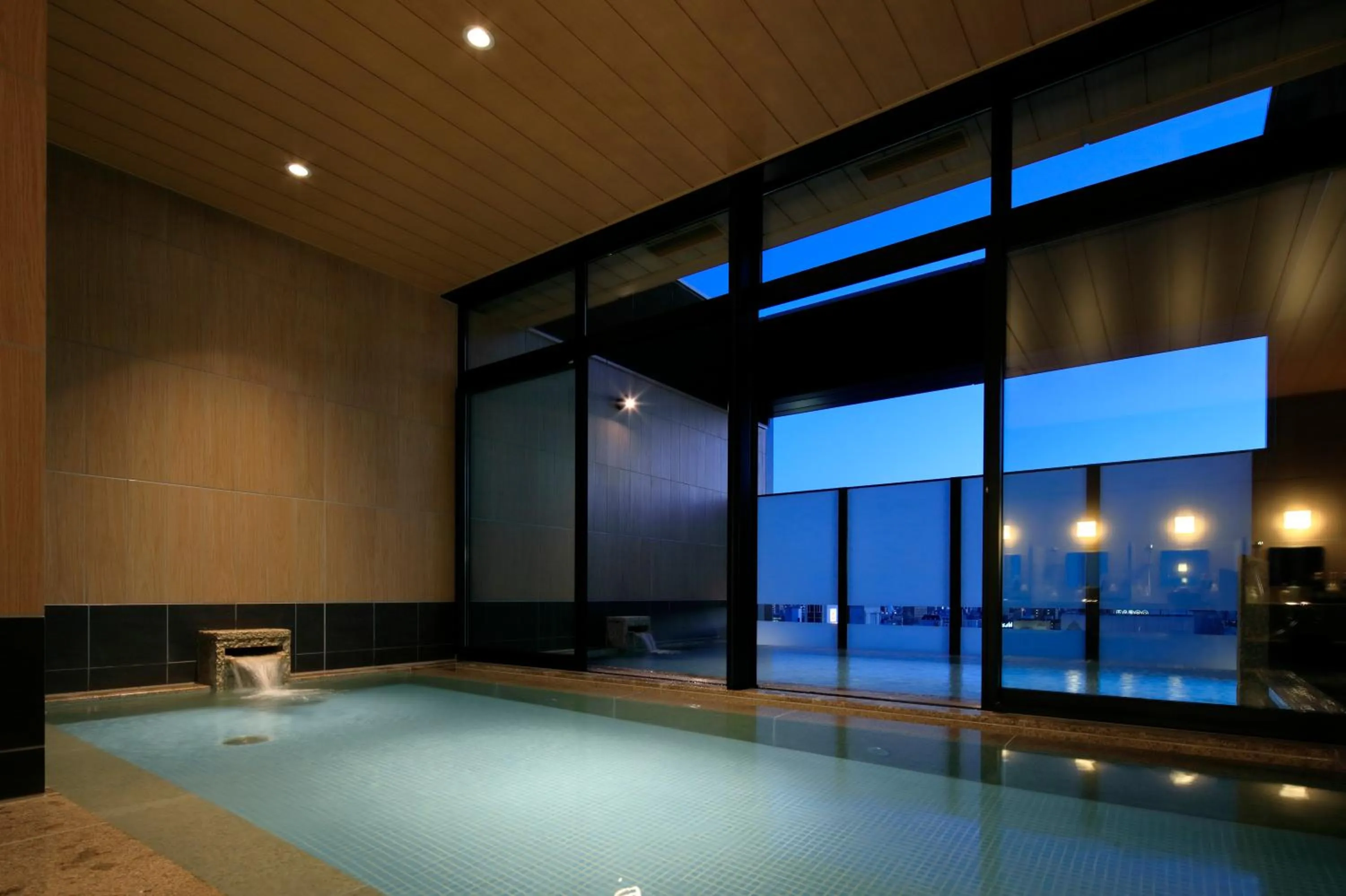 Open Air Bath in Candeo Hotels Hiroshima Hatchobori