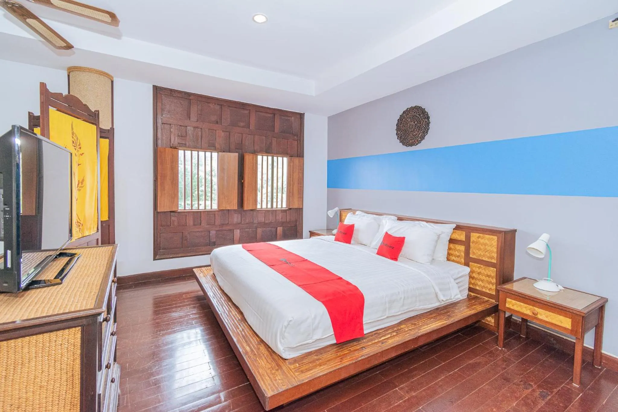 Bed in Evergreen boutique Hua Hin