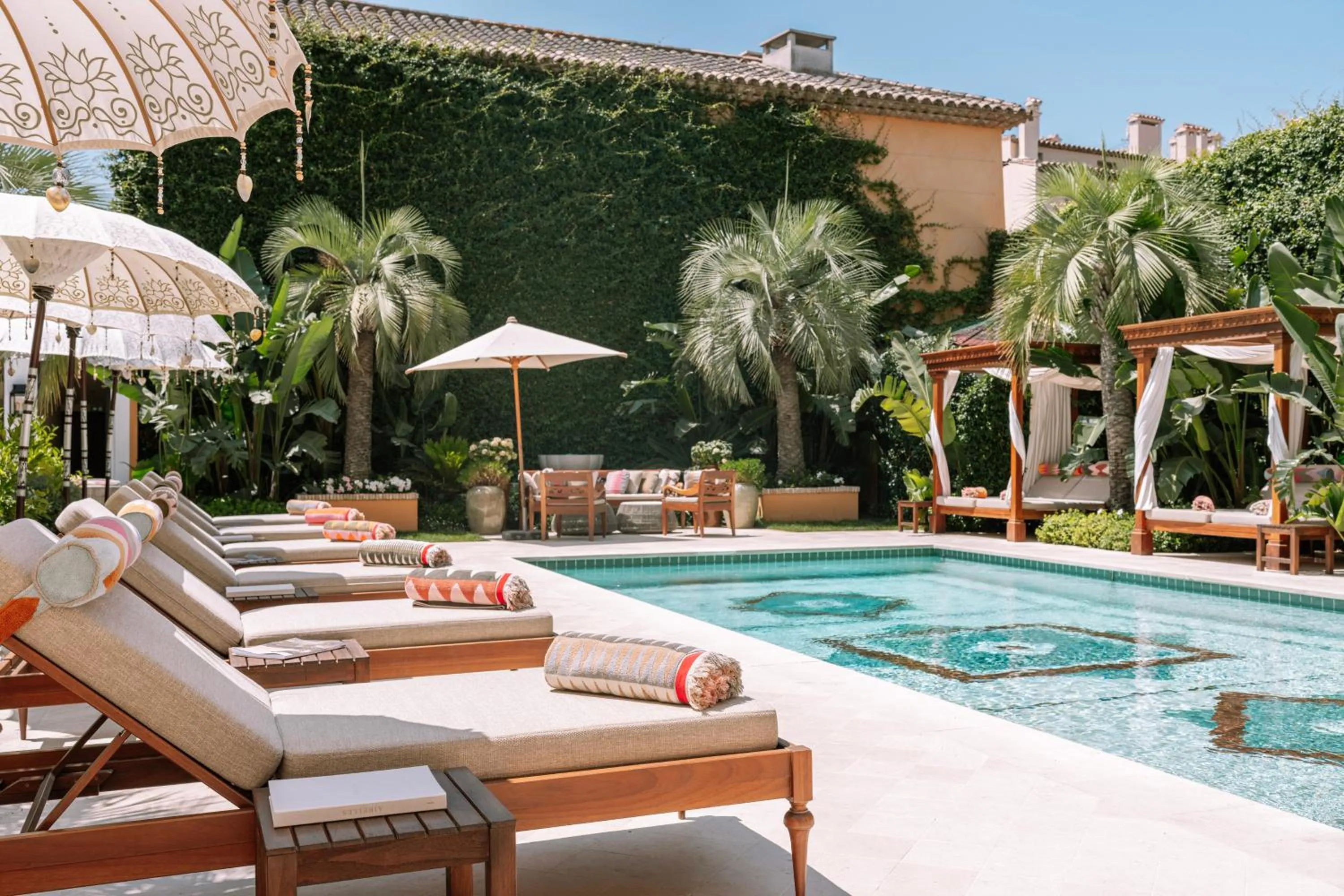 Swimming pool in Airelles Pan Dei Palais