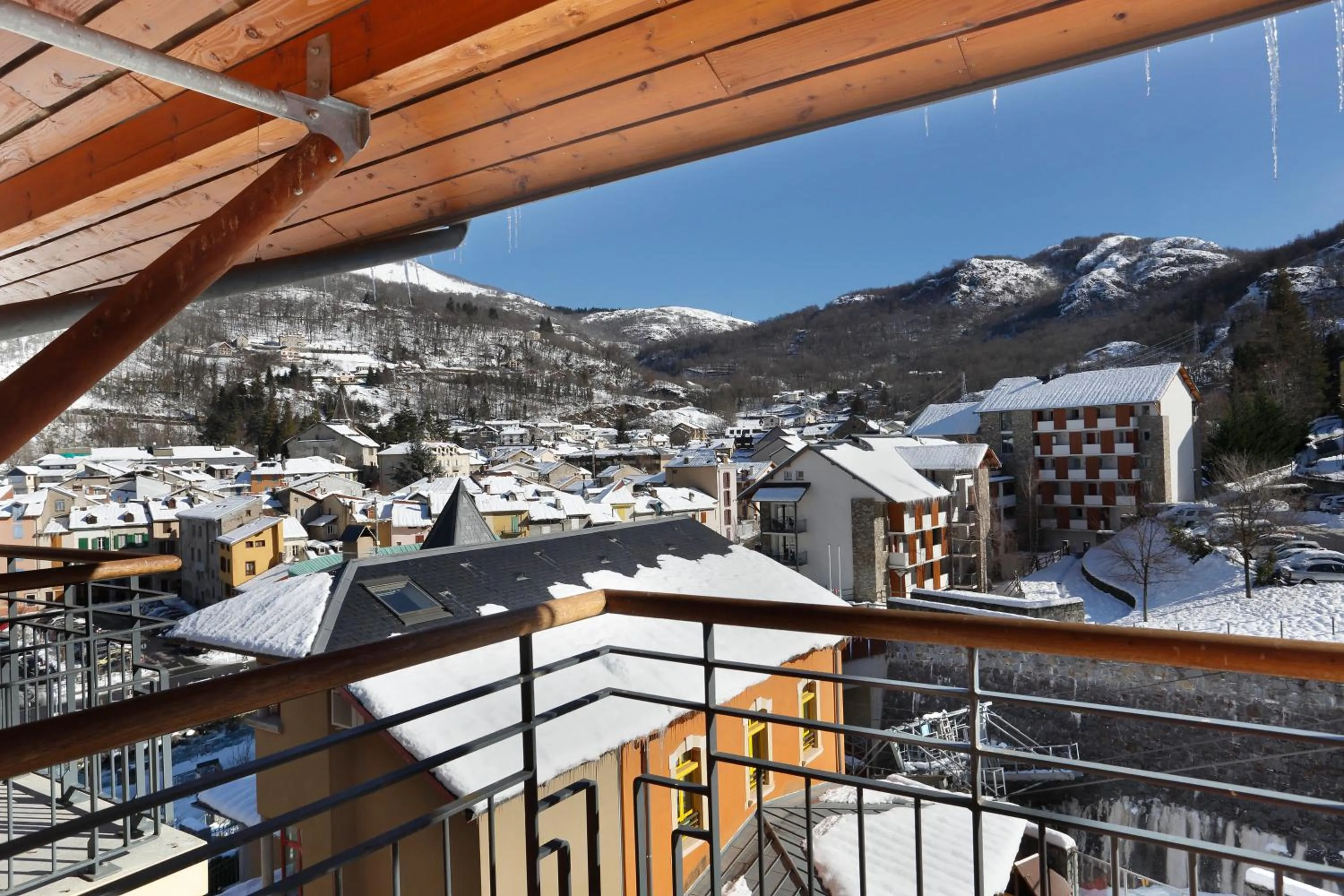 Balcony/Terrace in Résidence Néméa Les Grands Ax