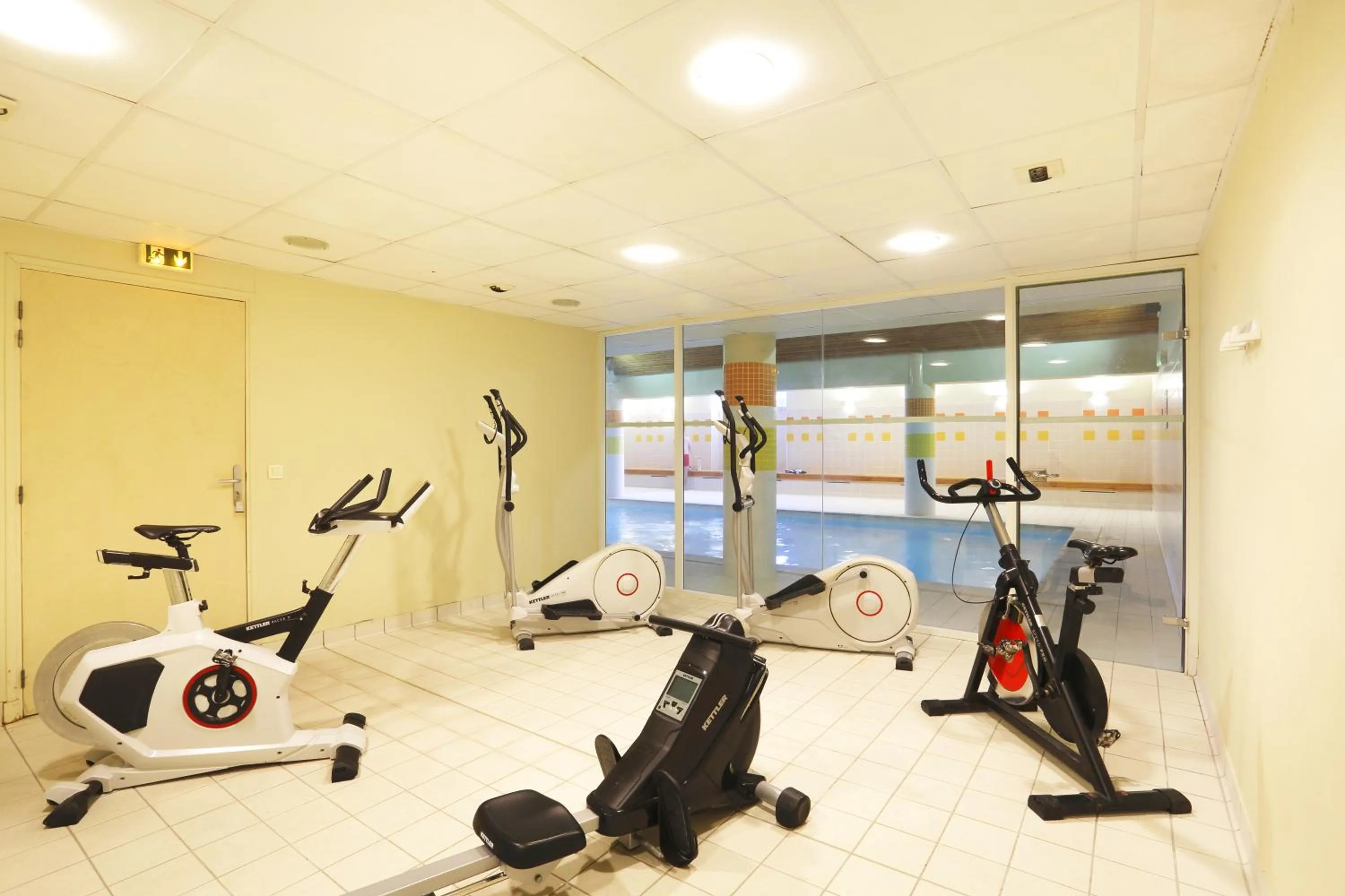 Fitness centre/facilities in Résidence Néméa Les Grands Ax