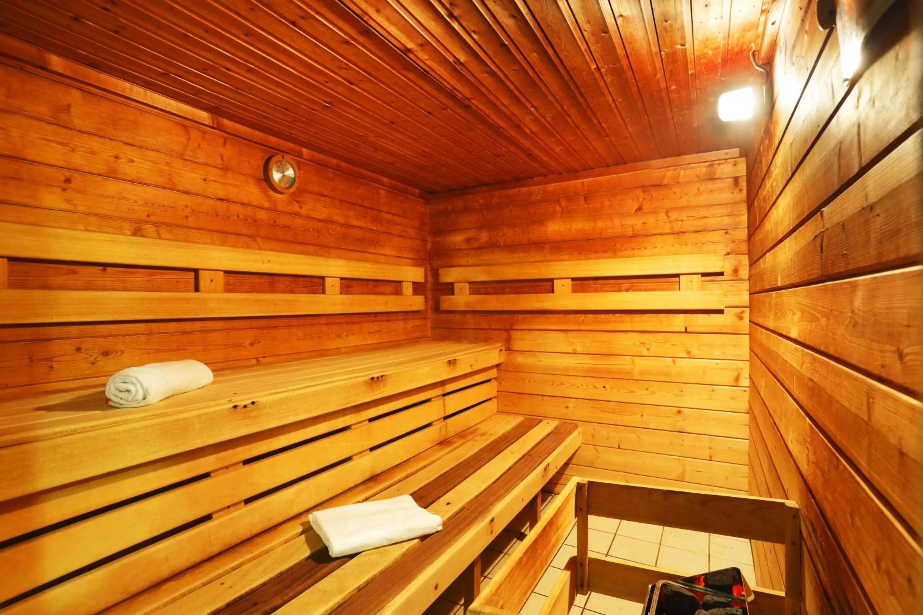 Sauna in Résidence Néméa Les Grands Ax