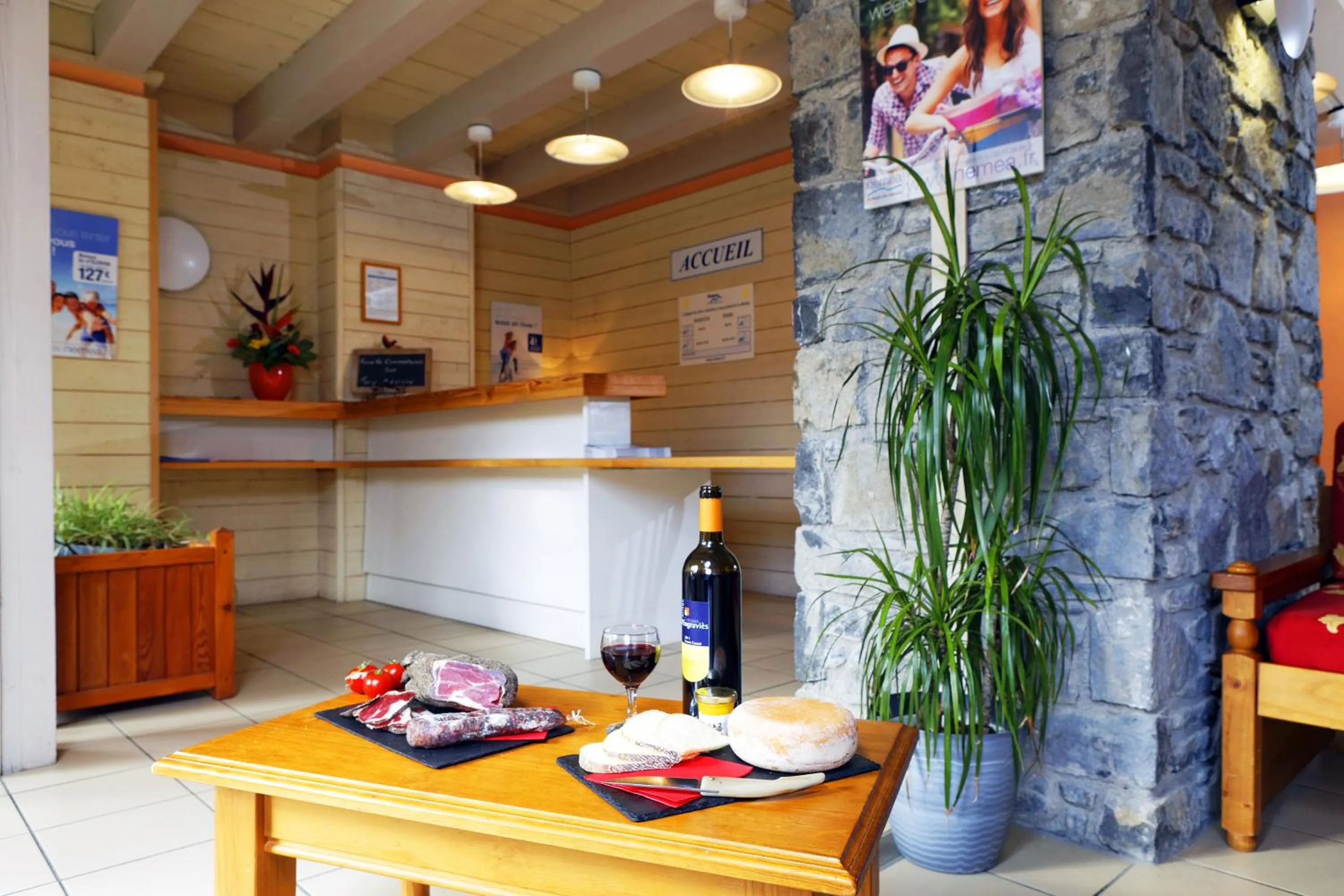 Lobby or reception in Résidence Néméa Les Grands Ax