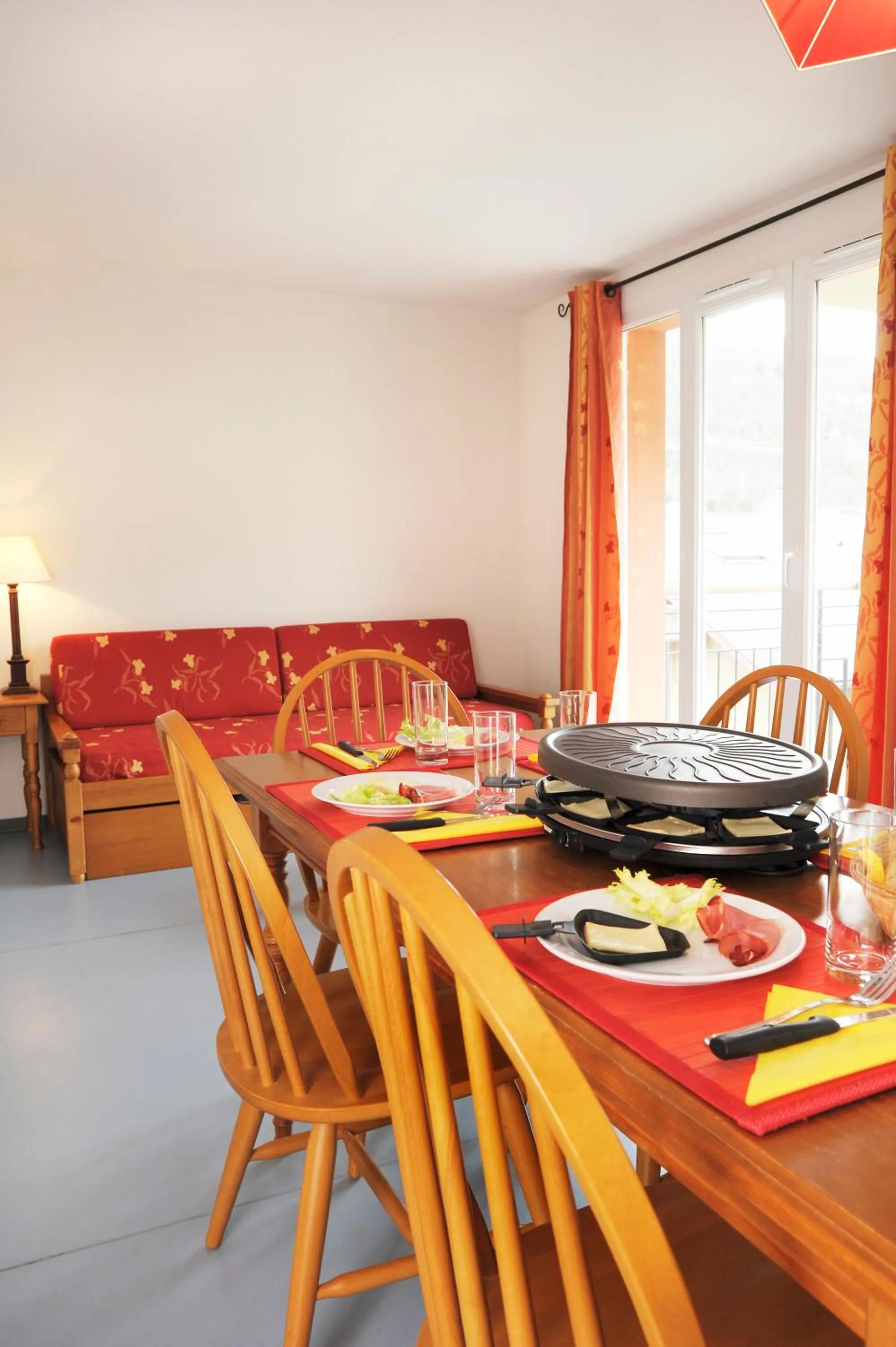 Living room in Résidence Néméa Les Grands Ax