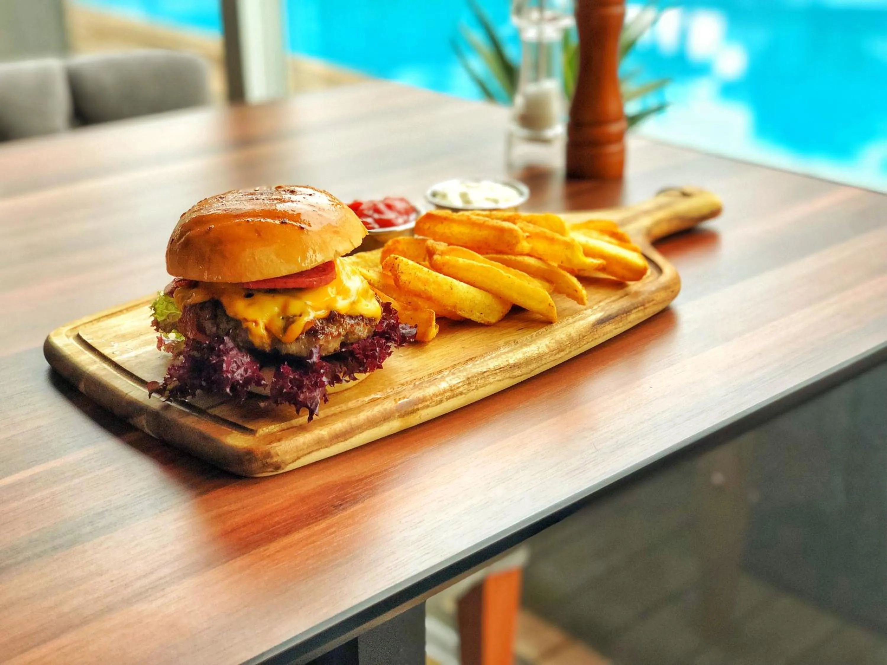 Food close-up in HMA Hotel & Suites