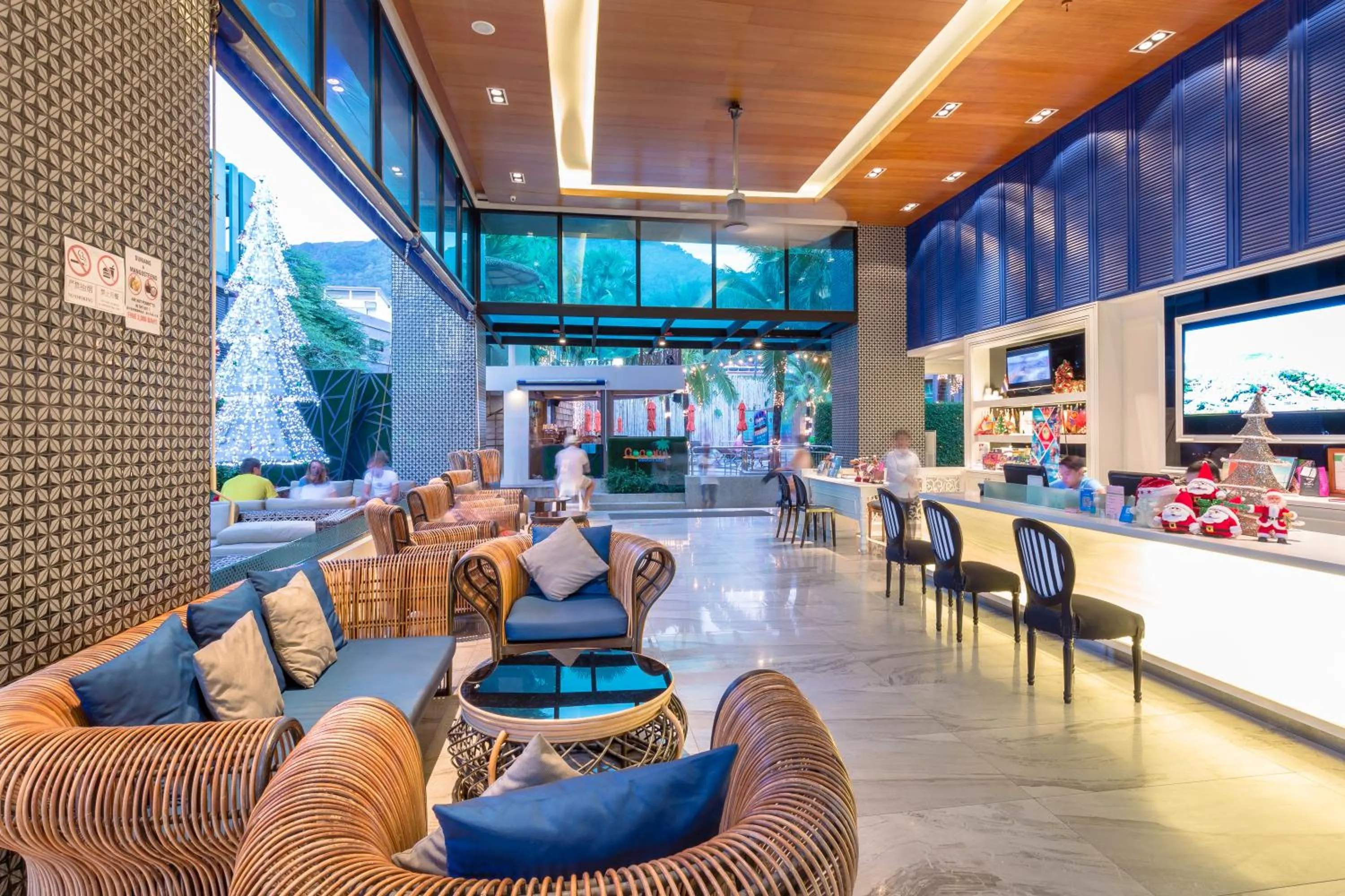 Lobby or reception in The Beach Boutique House