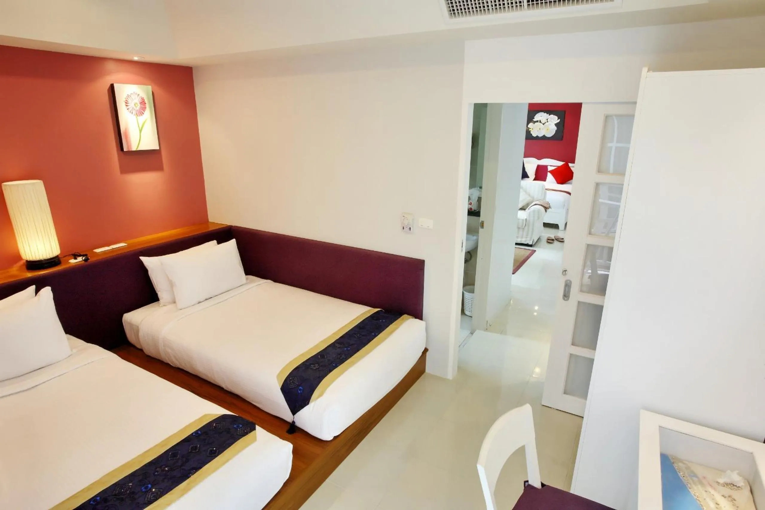 Bedroom, Bed in The Beach Boutique House