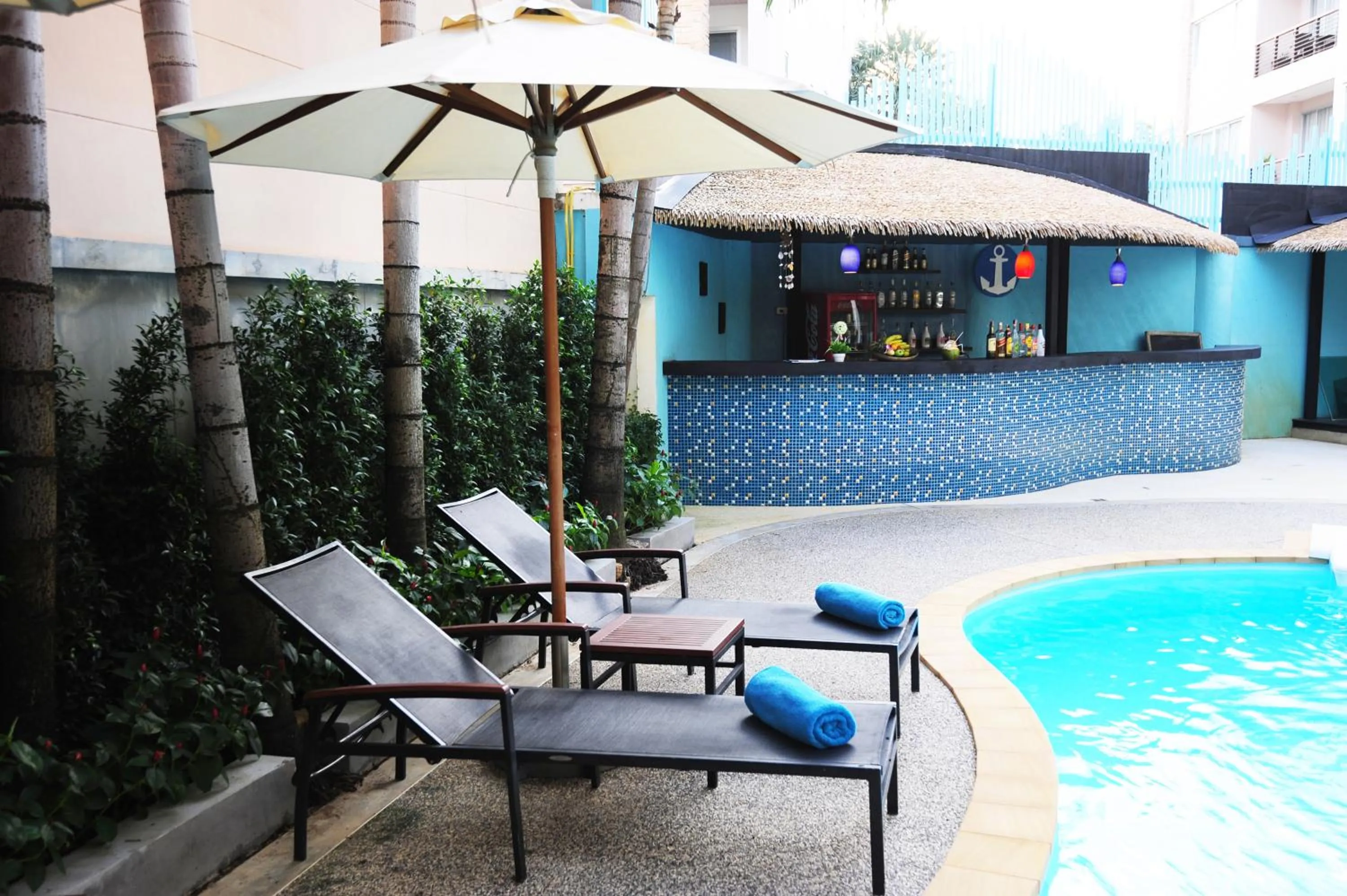 Swimming pool in The Beach Boutique House