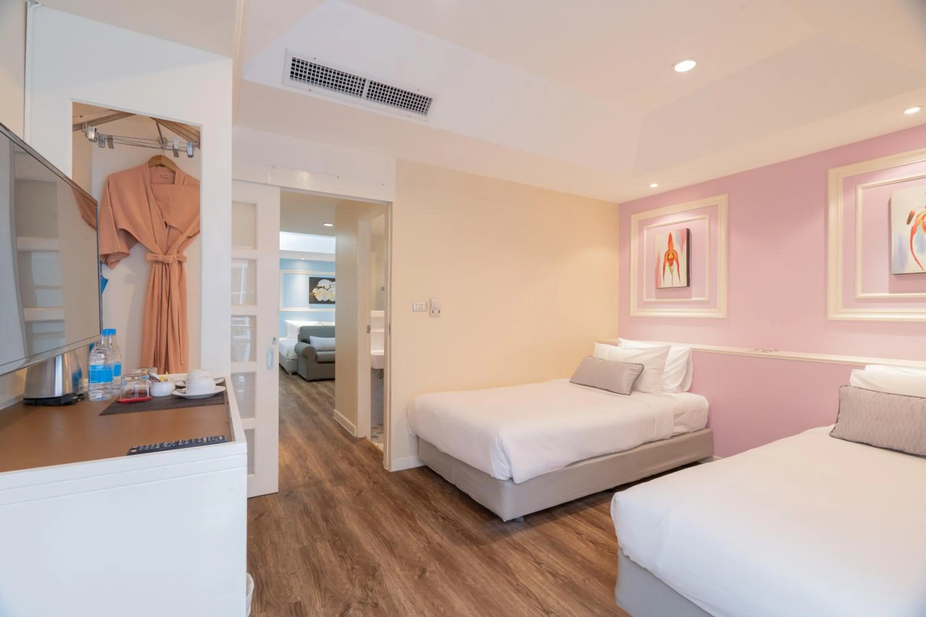 Bedroom, Bed in The Beach Boutique House