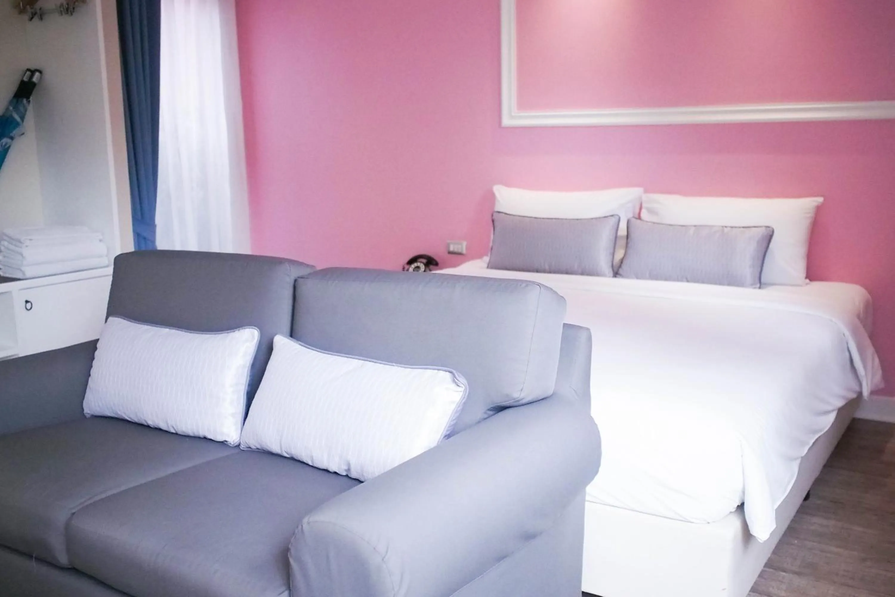 Bed in The Beach Boutique House