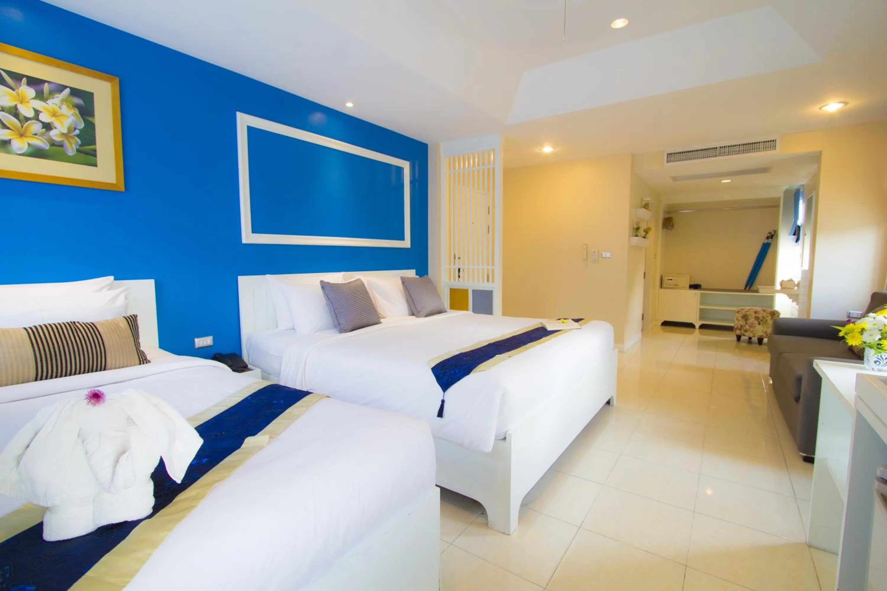 Bedroom, Bed in The Beach Boutique House