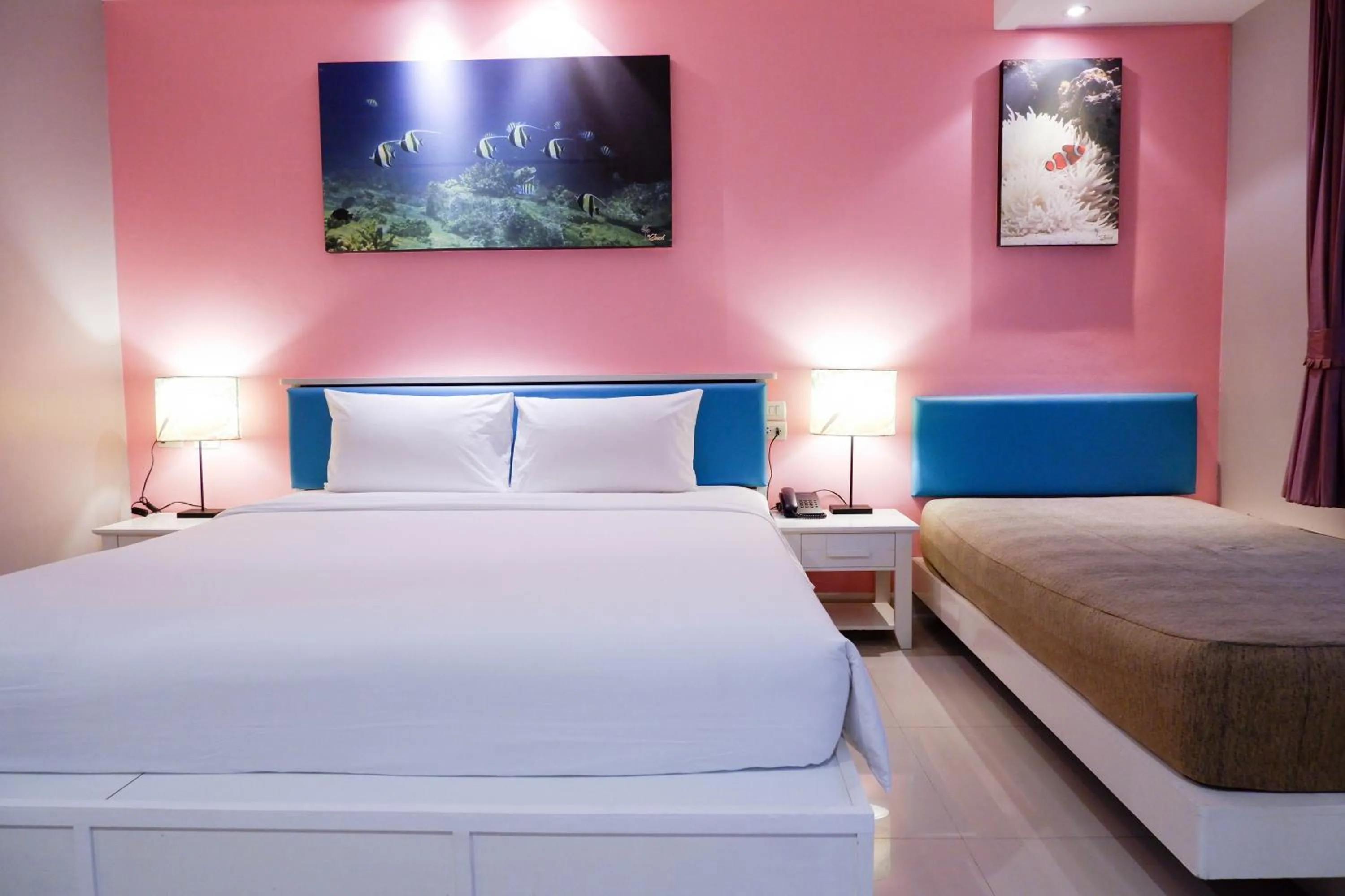 Bed in The Beach Boutique House