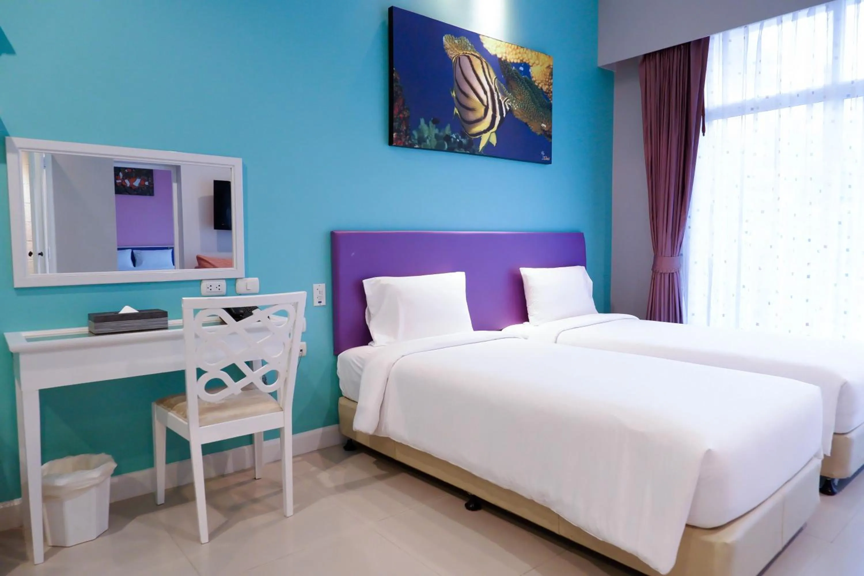 Bed in The Beach Boutique House