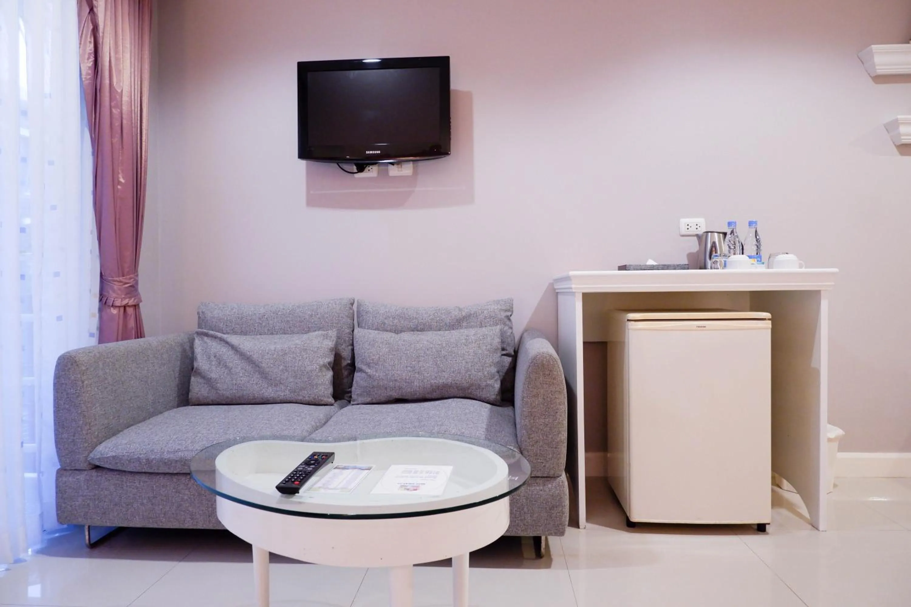 Seating area in The Beach Boutique House