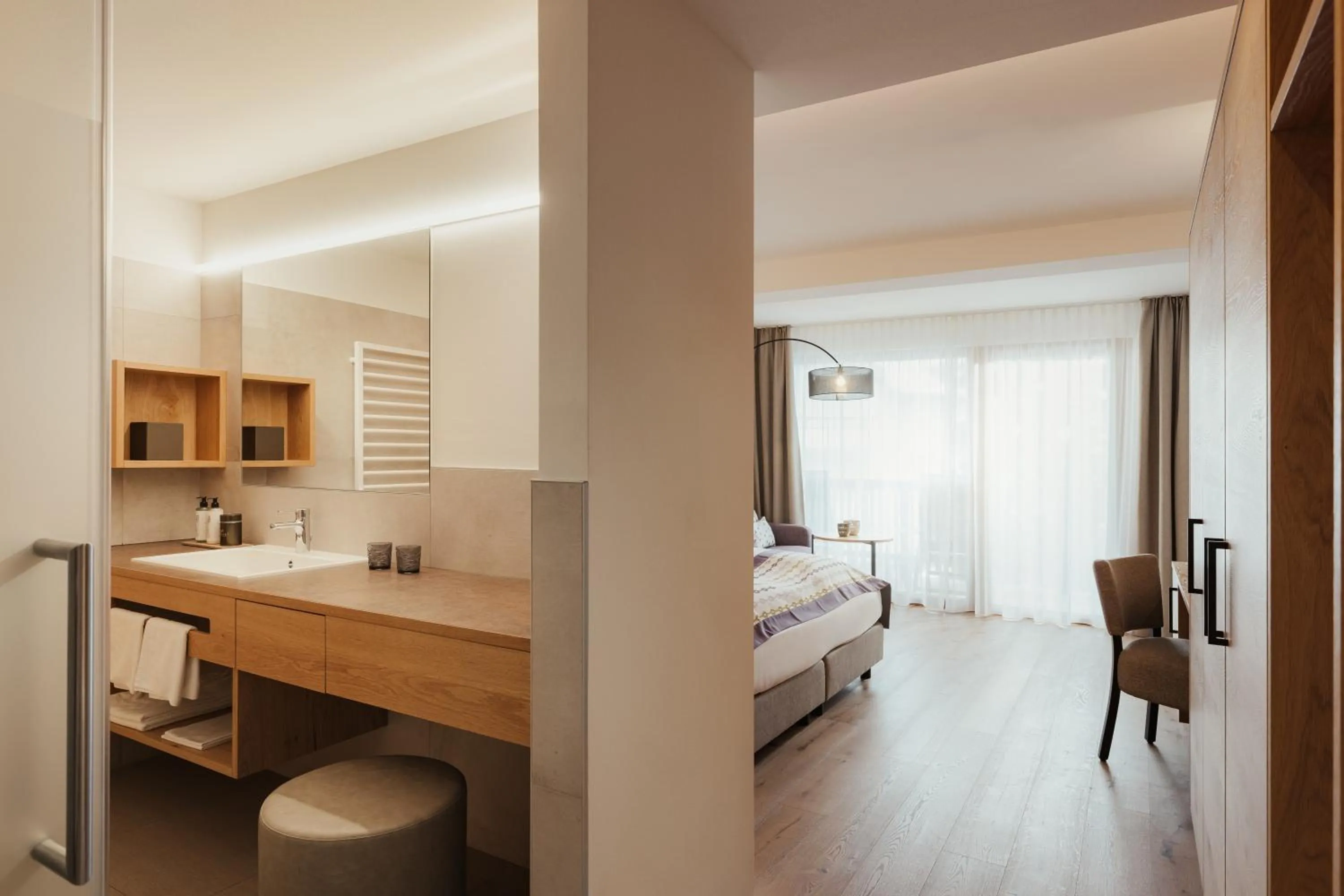 Bedroom, Bed in Hotel Diamant