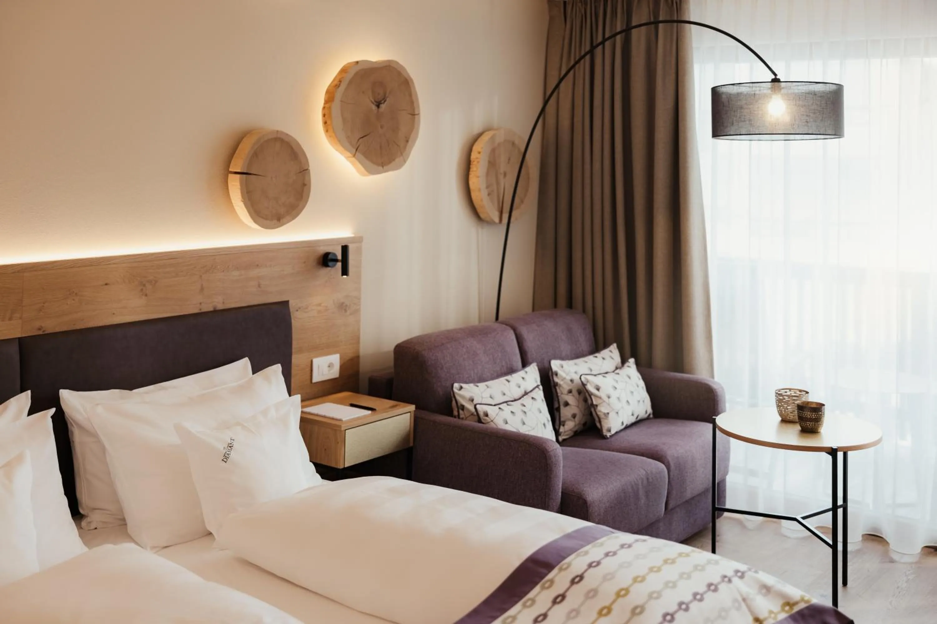 Bedroom, Bed in Hotel Diamant