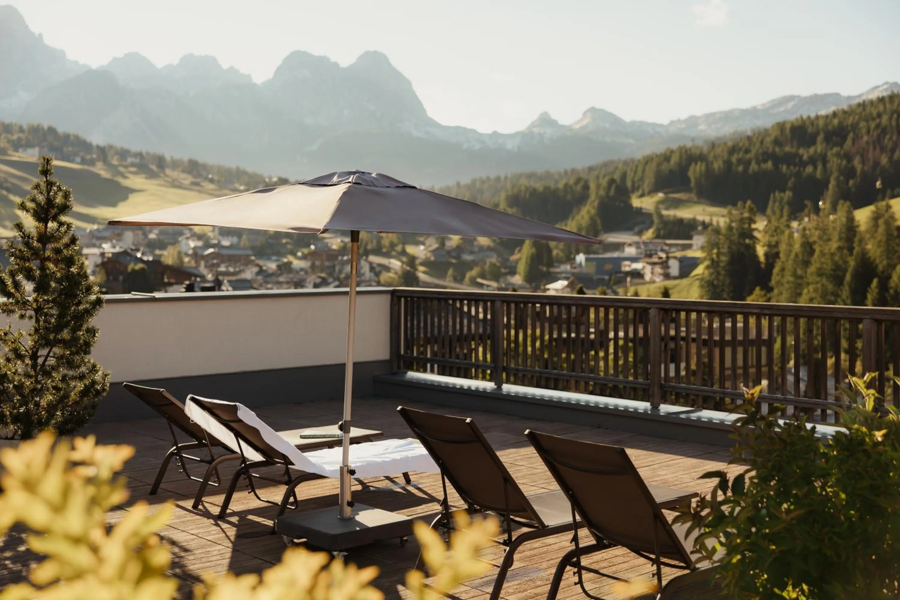 sunbed in Hotel Diamant