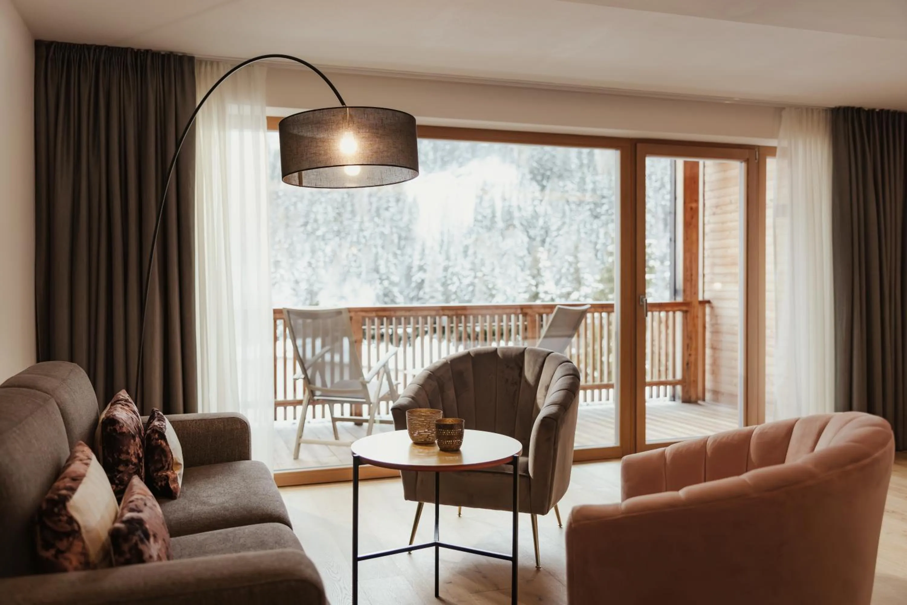 Mountain view in Hotel Diamant