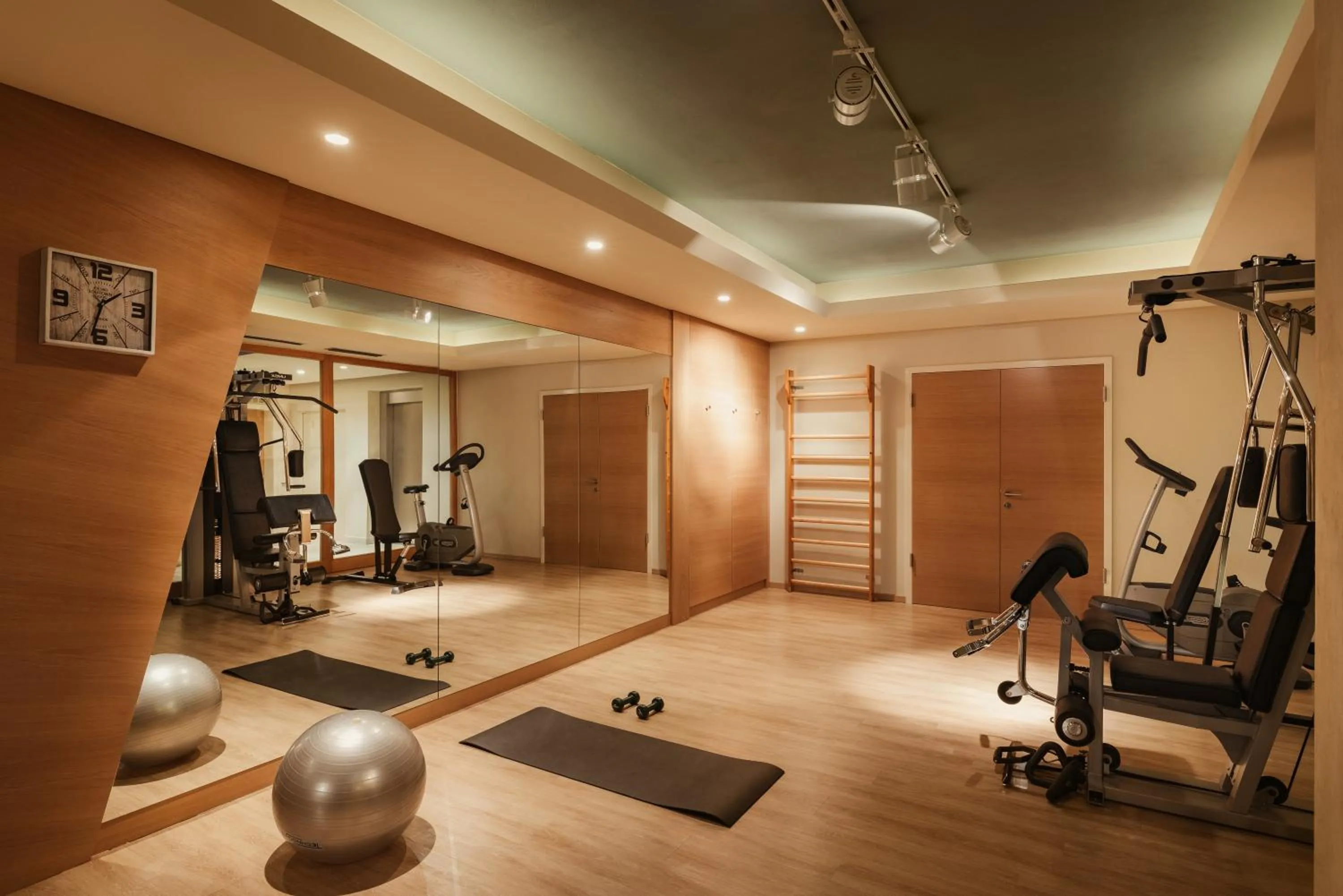 Fitness centre/facilities in Hotel Diamant