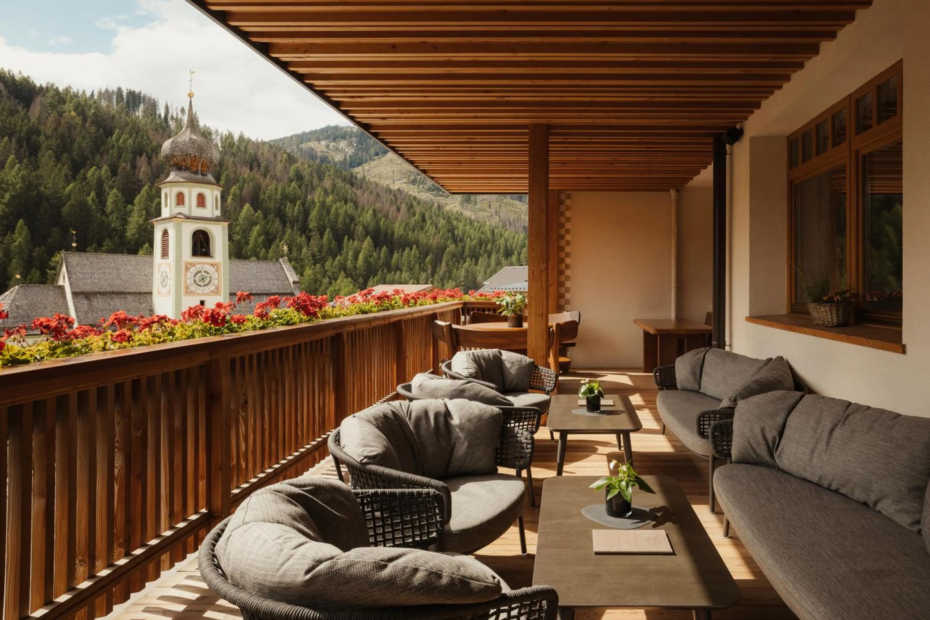 Mountain view in Hotel Diamant